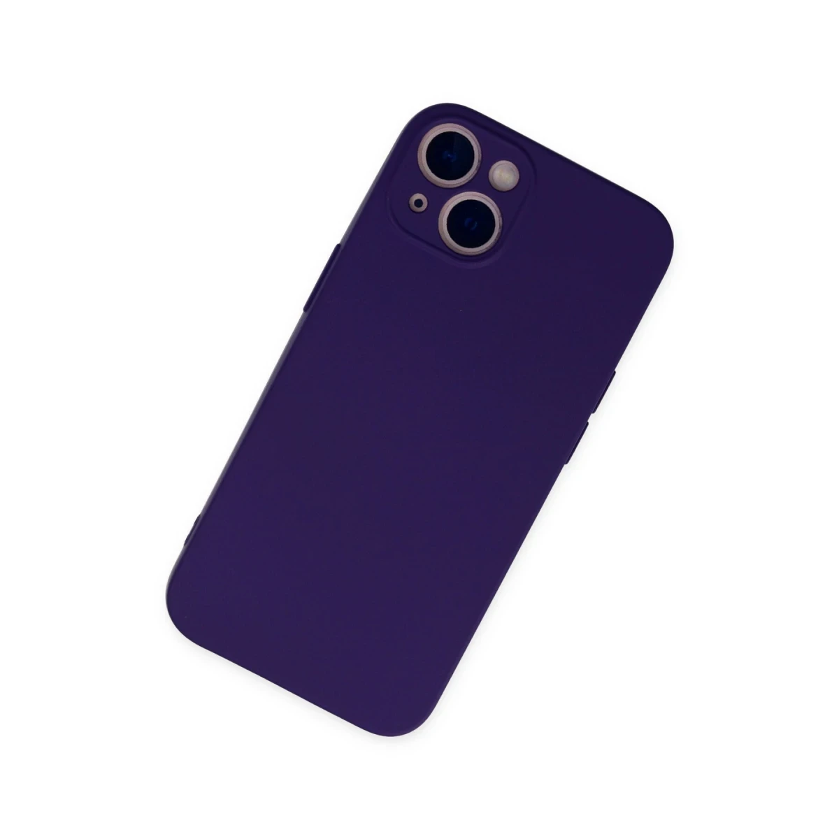 Newface Apple iPhone 13 Mini Kılıf Nano içi Kadife Silikon - Mor