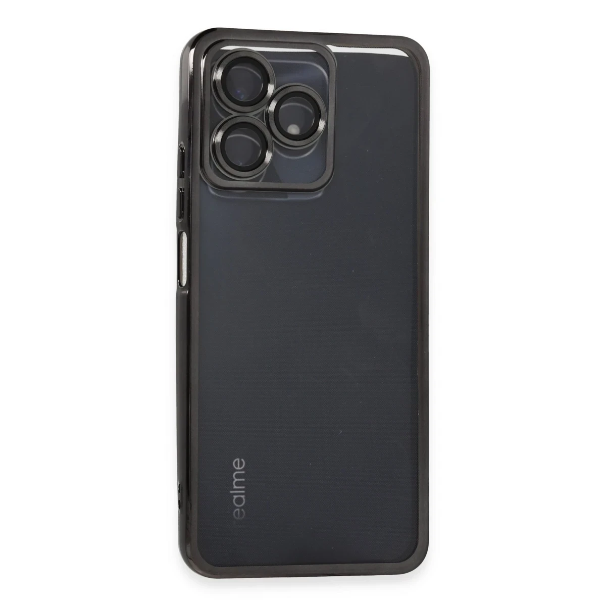 Newface Realme C53 Kılıf Razer Lensli Silikon - Siyah — görsel 5