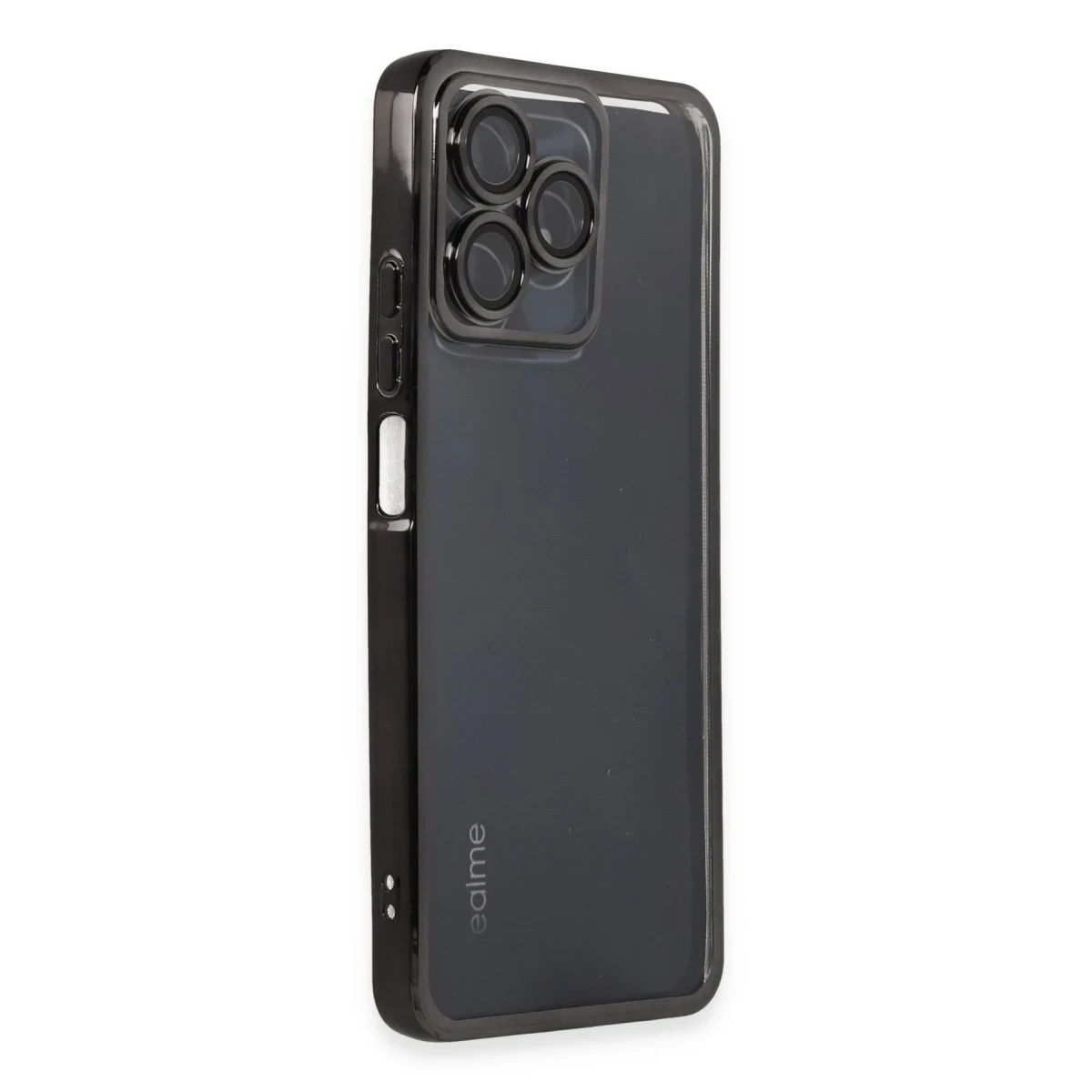 Newface Realme C53 Kılıf Razer Lensli Silikon - Siyah — görsel 6