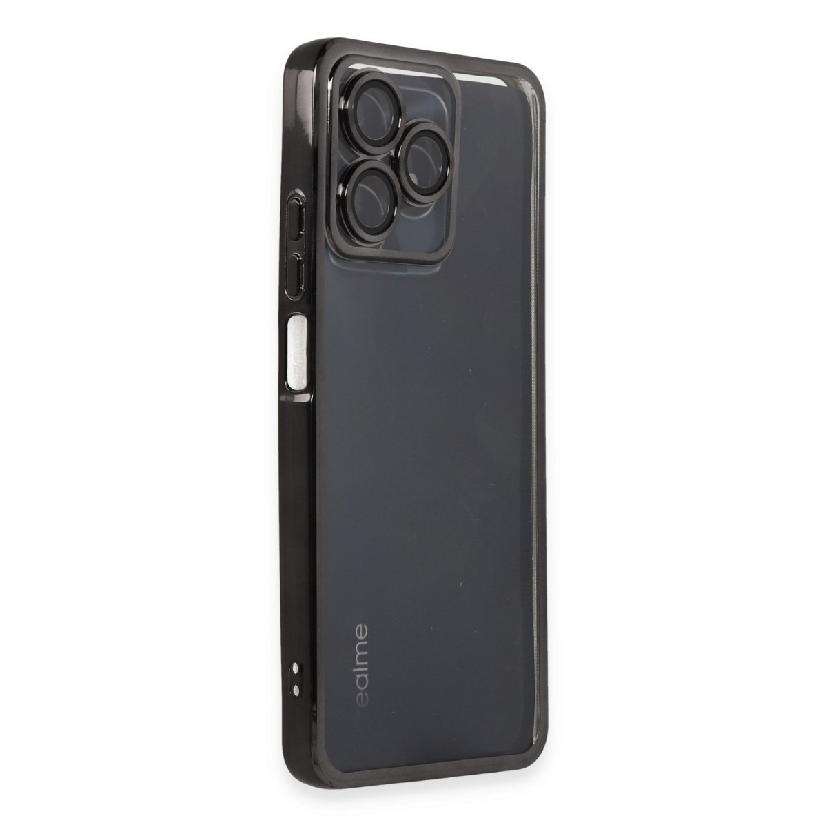 Newface Realme C53 Kılıf Razer Lensli Silikon - Siyah — görsel 10