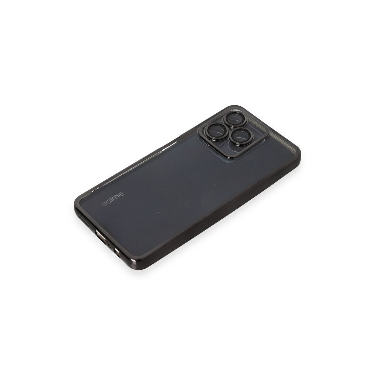 Newface Realme C53 Kılıf Razer Lensli Silikon - Siyah — görsel 12