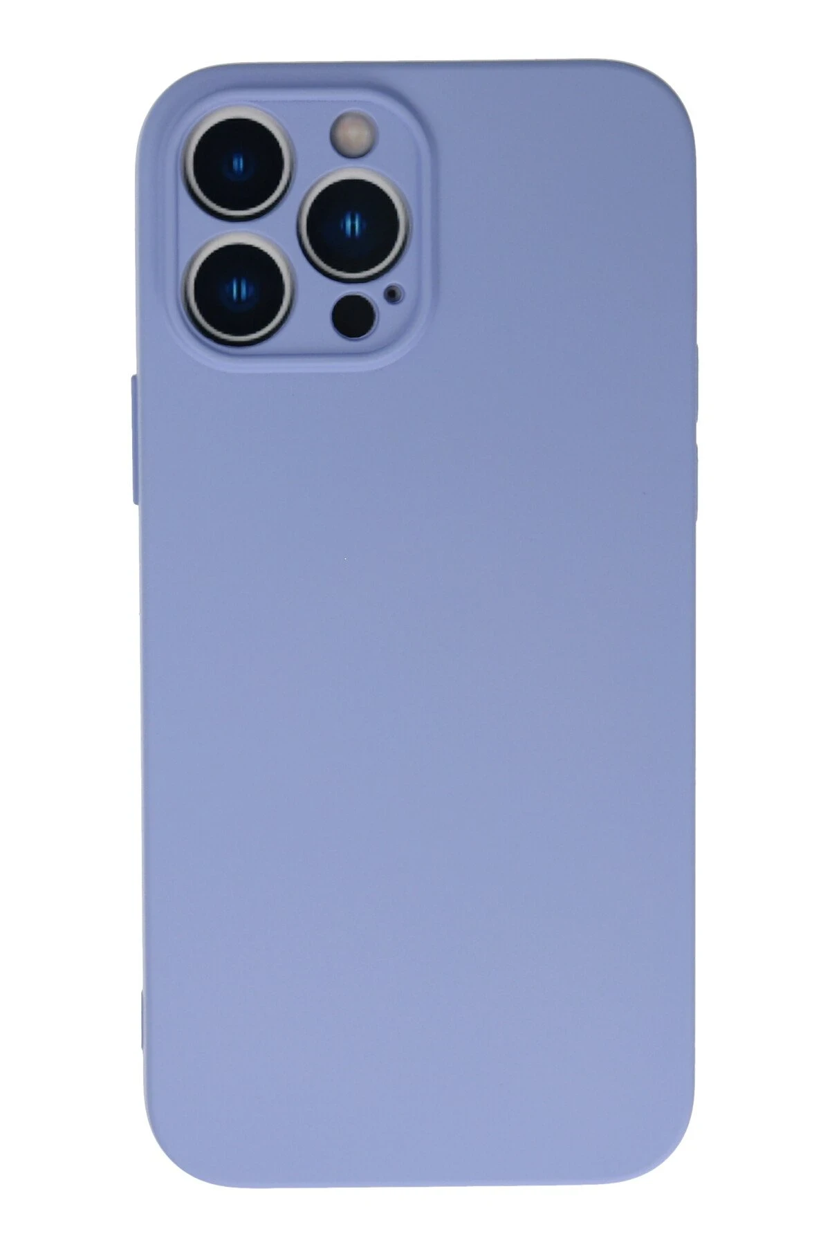 Newface iPhone 13 Pro Kılıf Nano içi Kadife Silikon - Lila
