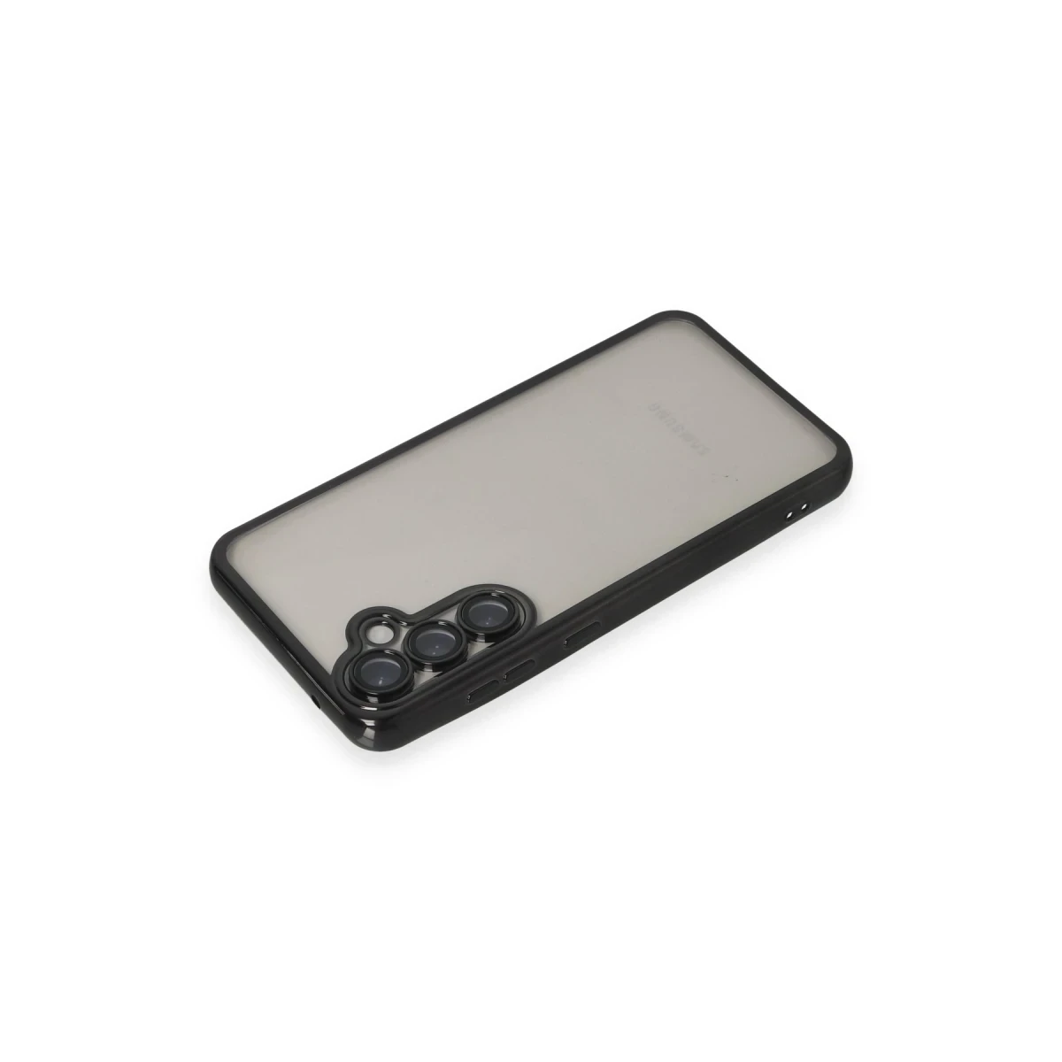 Newface Samsung Galaxy S23 FE Kılıf Razer Lensli Silikon - Siyah — görsel 7