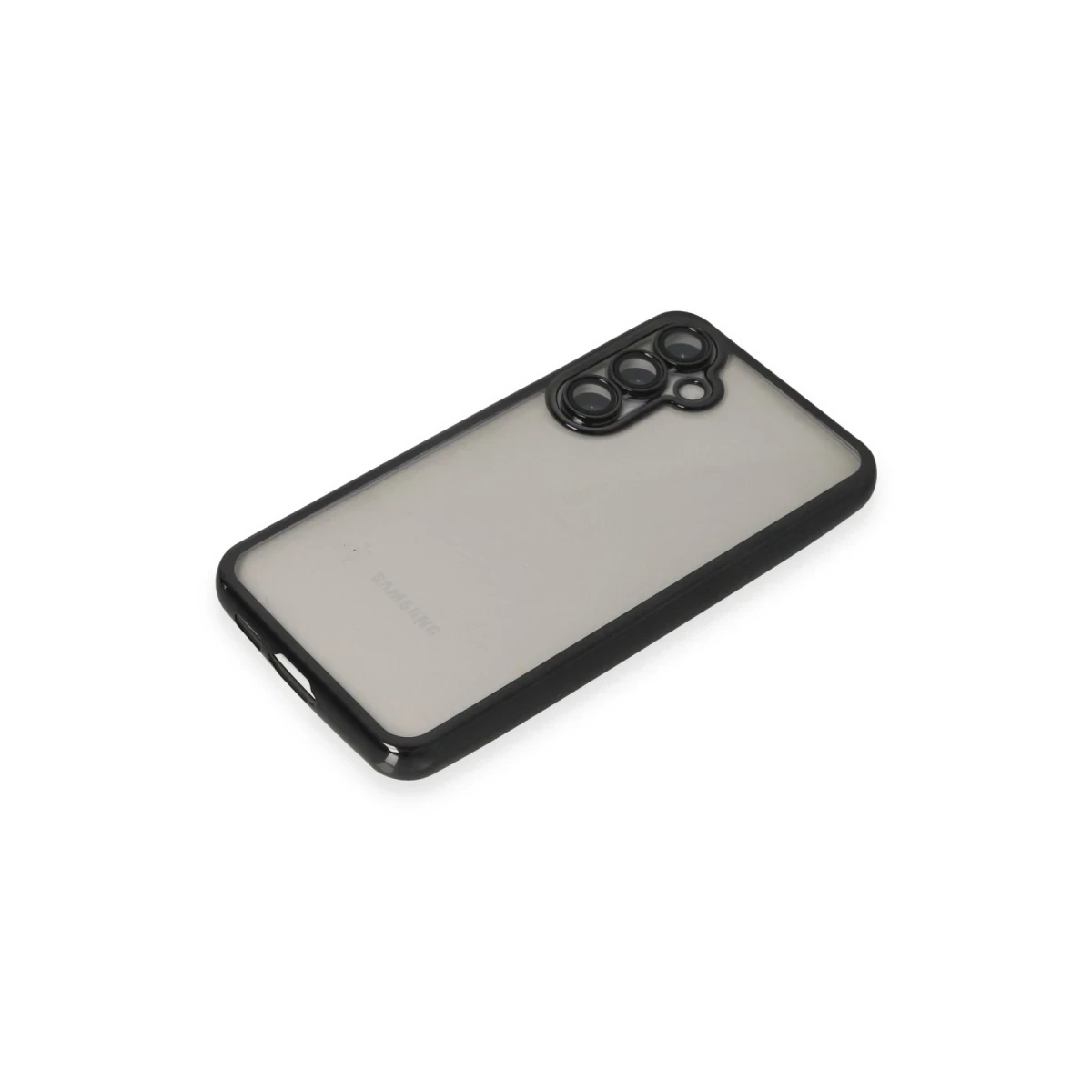 Newface Samsung Galaxy S23 FE Kılıf Razer Lensli Silikon - Siyah — görsel 8