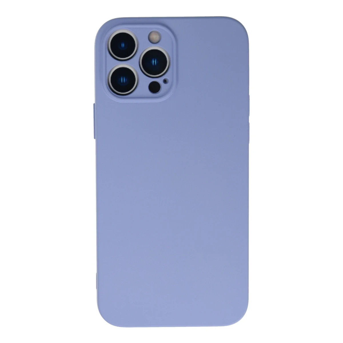 Newface Apple iPhone 13 Pro Max Kılıf Nano içi Kadife Silikon - Lila