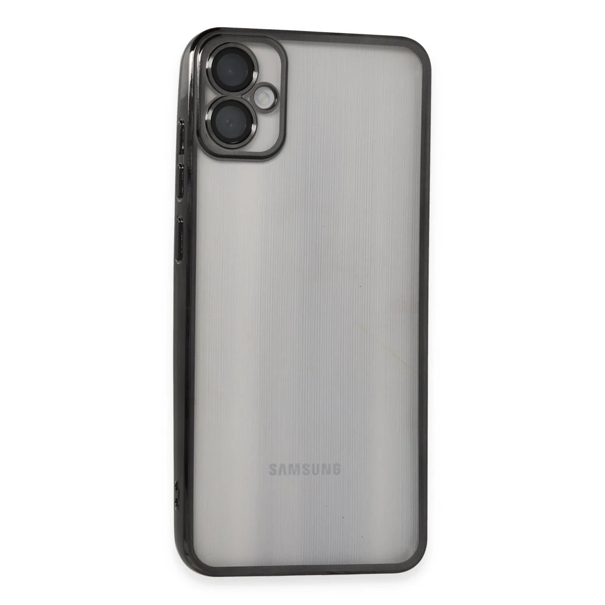 Newface Samsung Galaxy A05 Kılıf Razer Lensli Silikon - Siyah — görsel 5