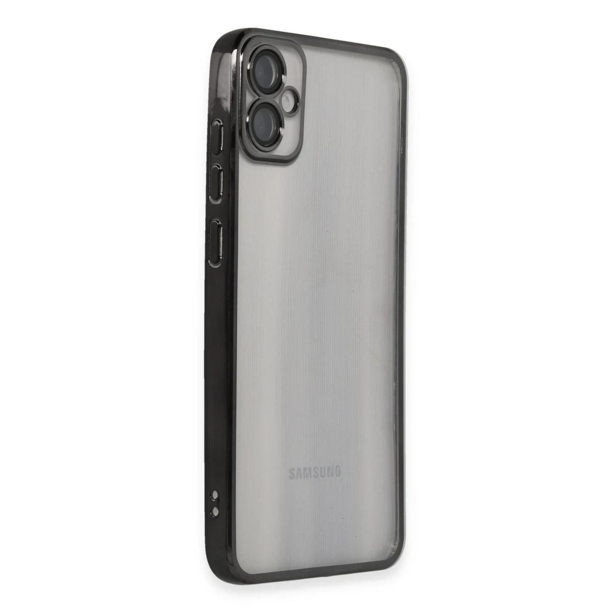 Newface Samsung Galaxy A05 Kılıf Razer Lensli Silikon - Siyah — görsel 6