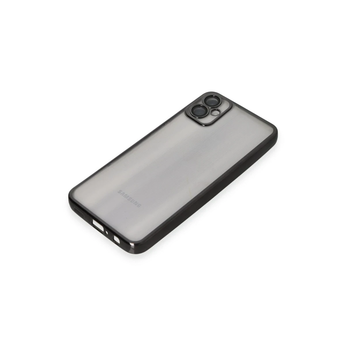 Newface Samsung Galaxy A05 Kılıf Razer Lensli Silikon - Siyah — görsel 8