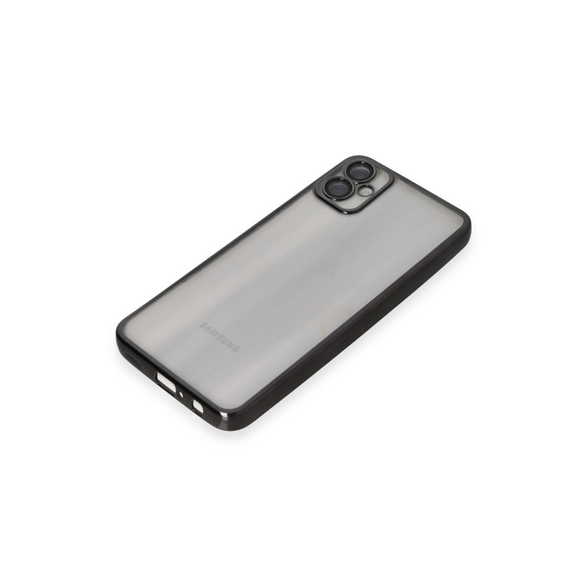 Newface Samsung Galaxy A05 Kılıf Razer Lensli Silikon - Siyah — görsel 12
