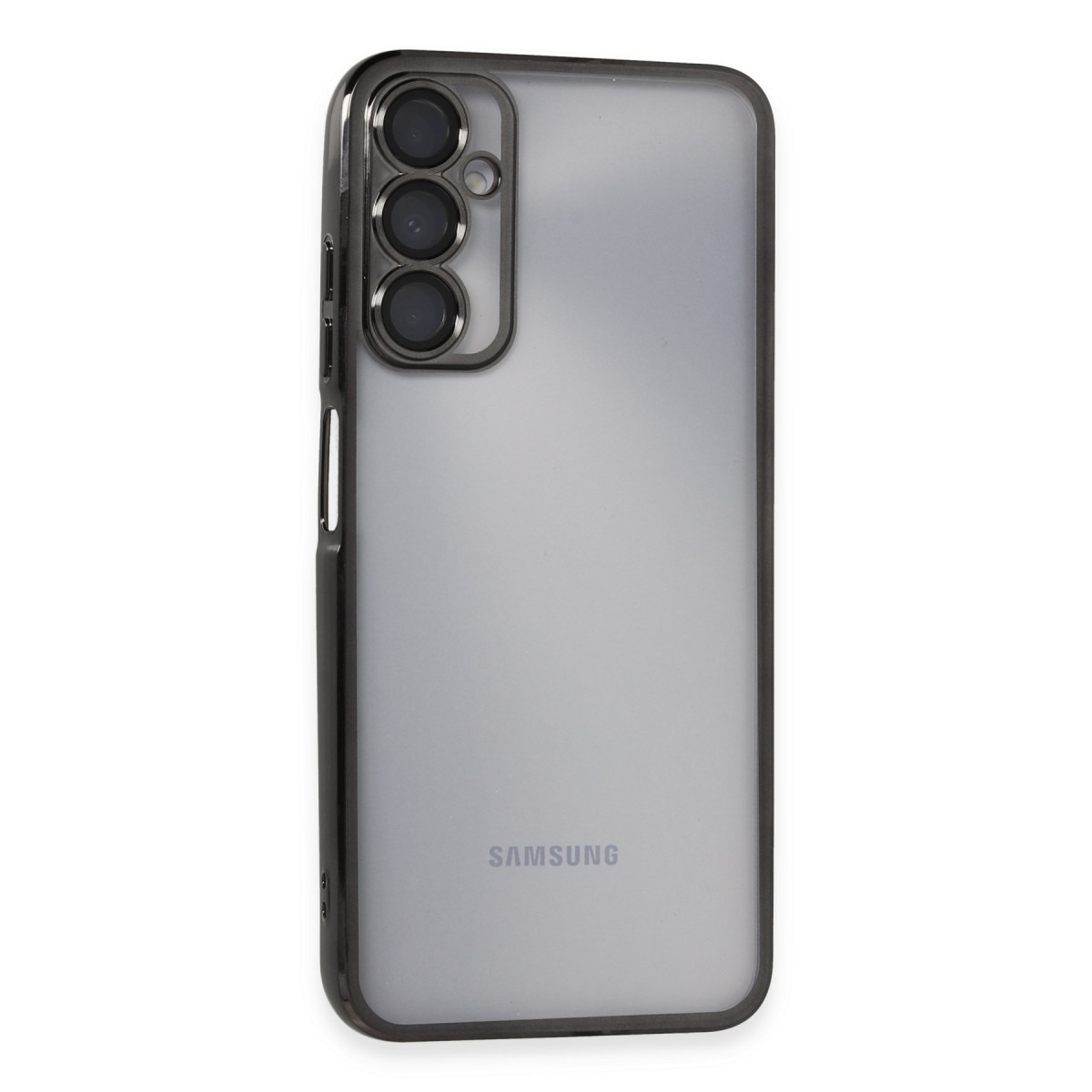 Newface Samsung Galaxy A05S Kılıf Razer Lensli Silikon - Siyah — görsel 9