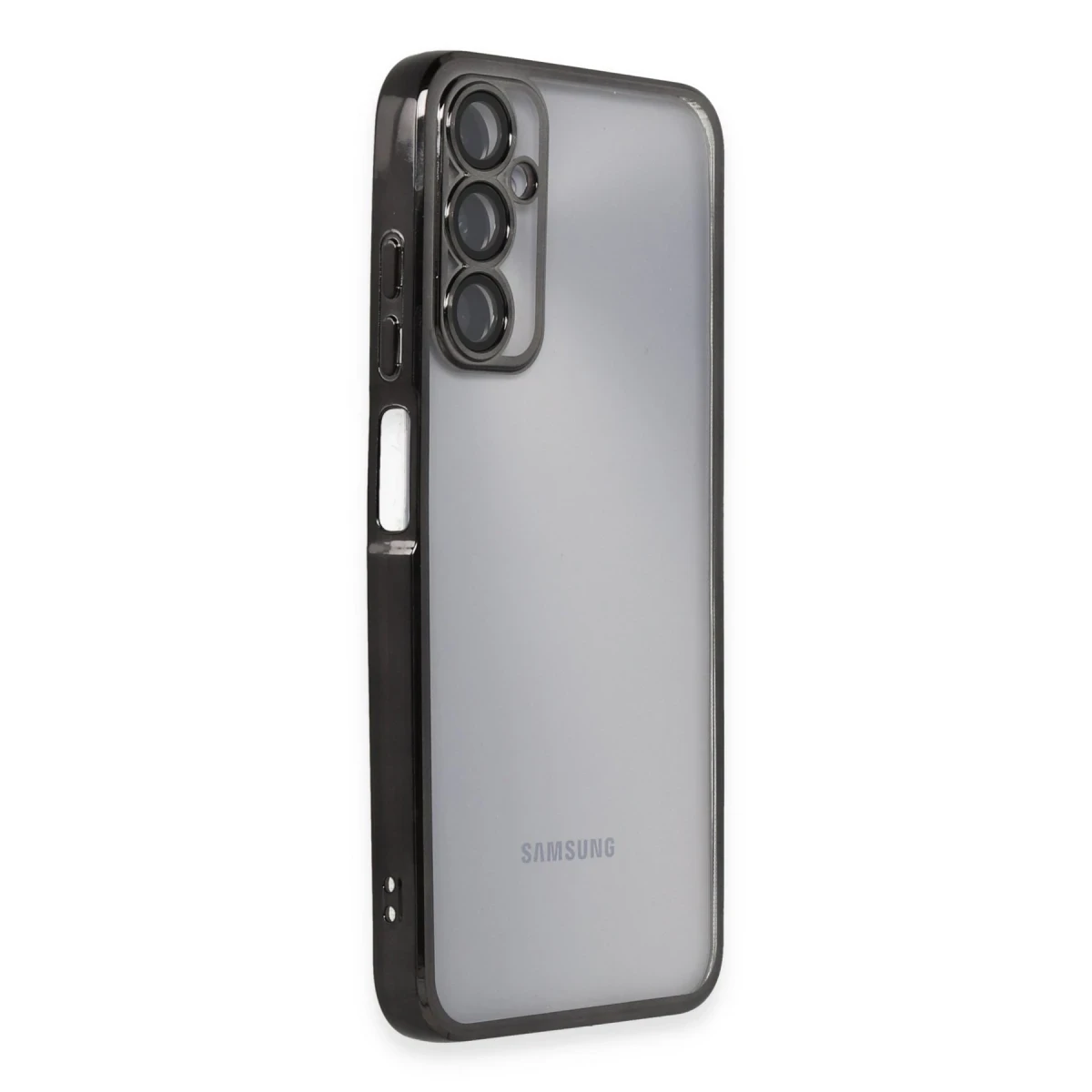Newface Samsung Galaxy A05S Kılıf Razer Lensli Silikon - Siyah — görsel 6