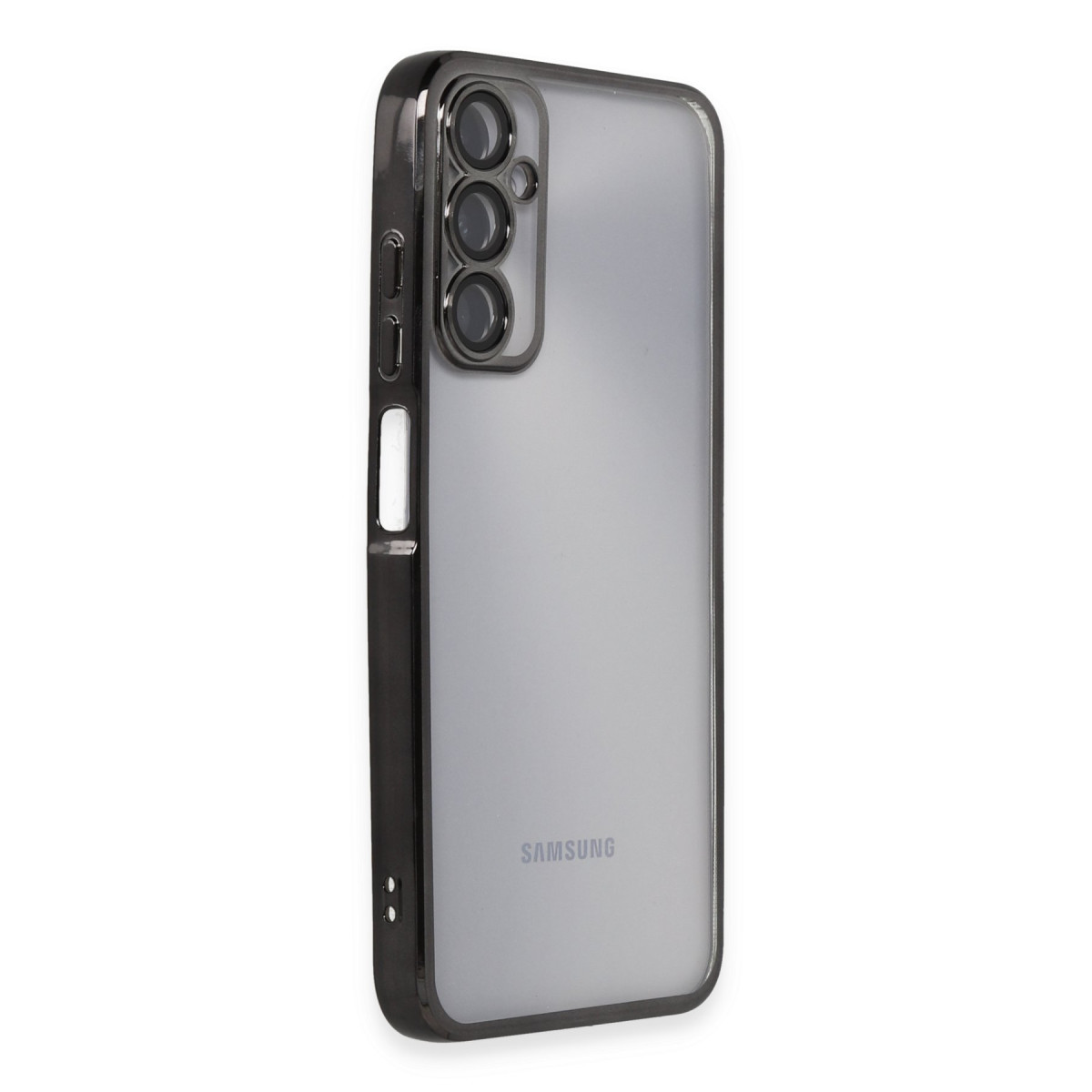 Newface Samsung Galaxy A05S Kılıf Razer Lensli Silikon - Siyah — görsel 10