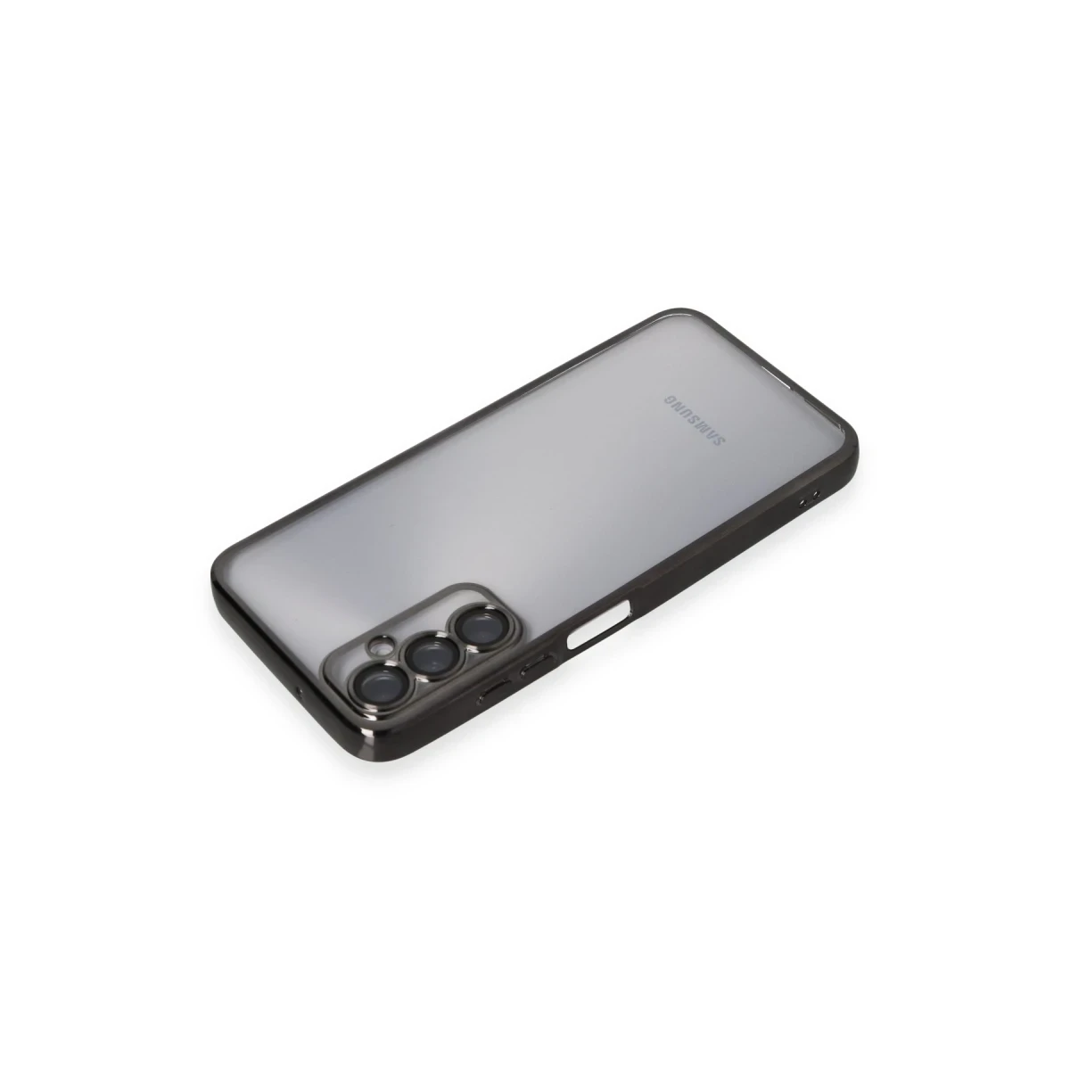 Newface Samsung Galaxy A05S Kılıf Razer Lensli Silikon - Siyah — görsel 7