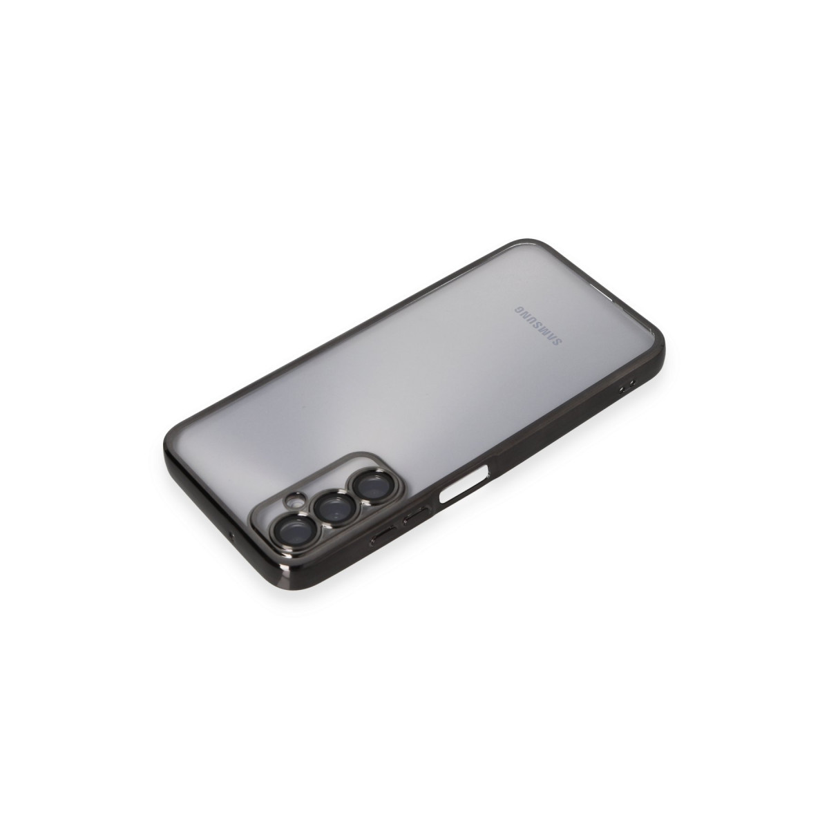Newface Samsung Galaxy A05S Kılıf Razer Lensli Silikon - Siyah — görsel 11