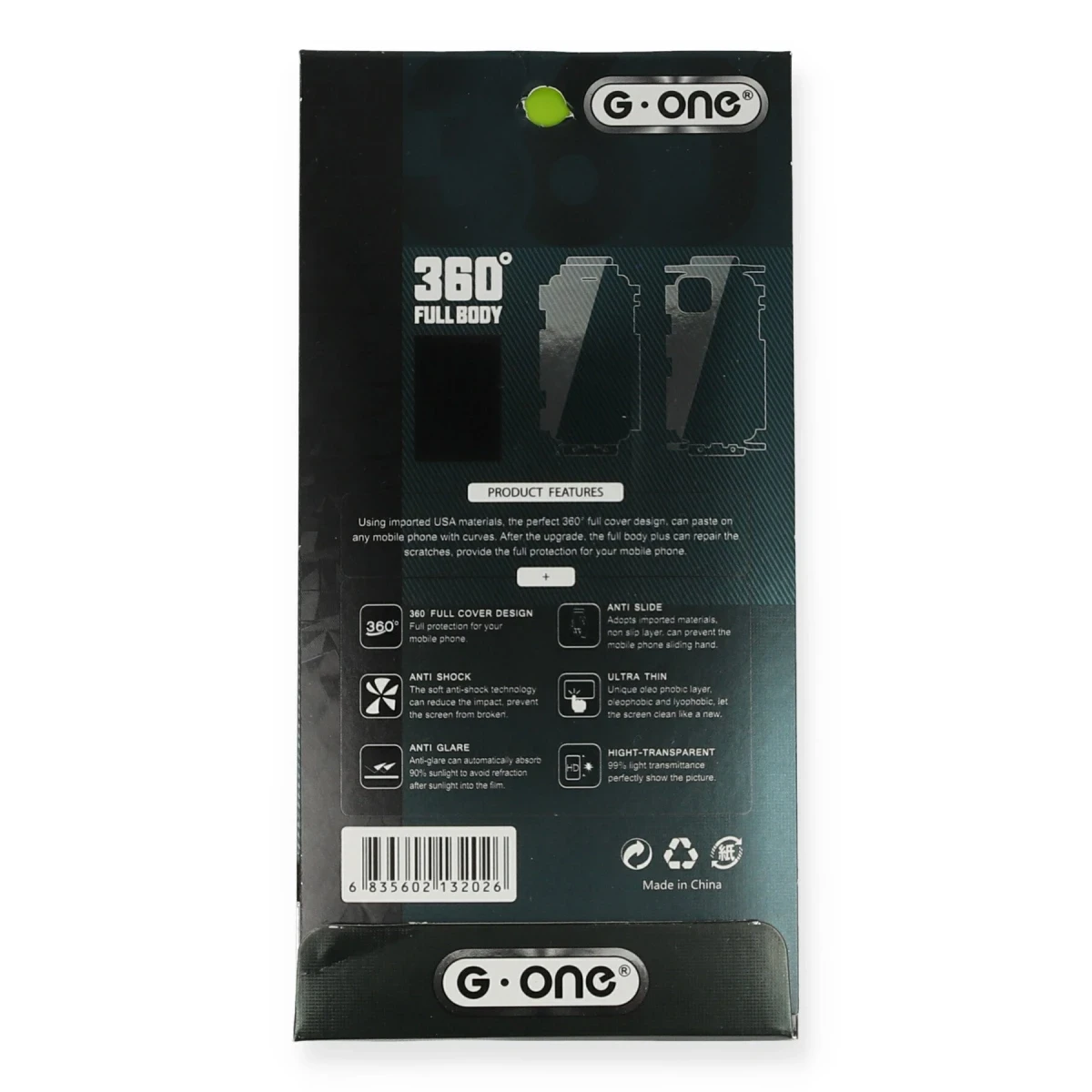 Newface Apple iPhone 13 Pro Max 360 Full Body Arka Koruyucu — görsel 7