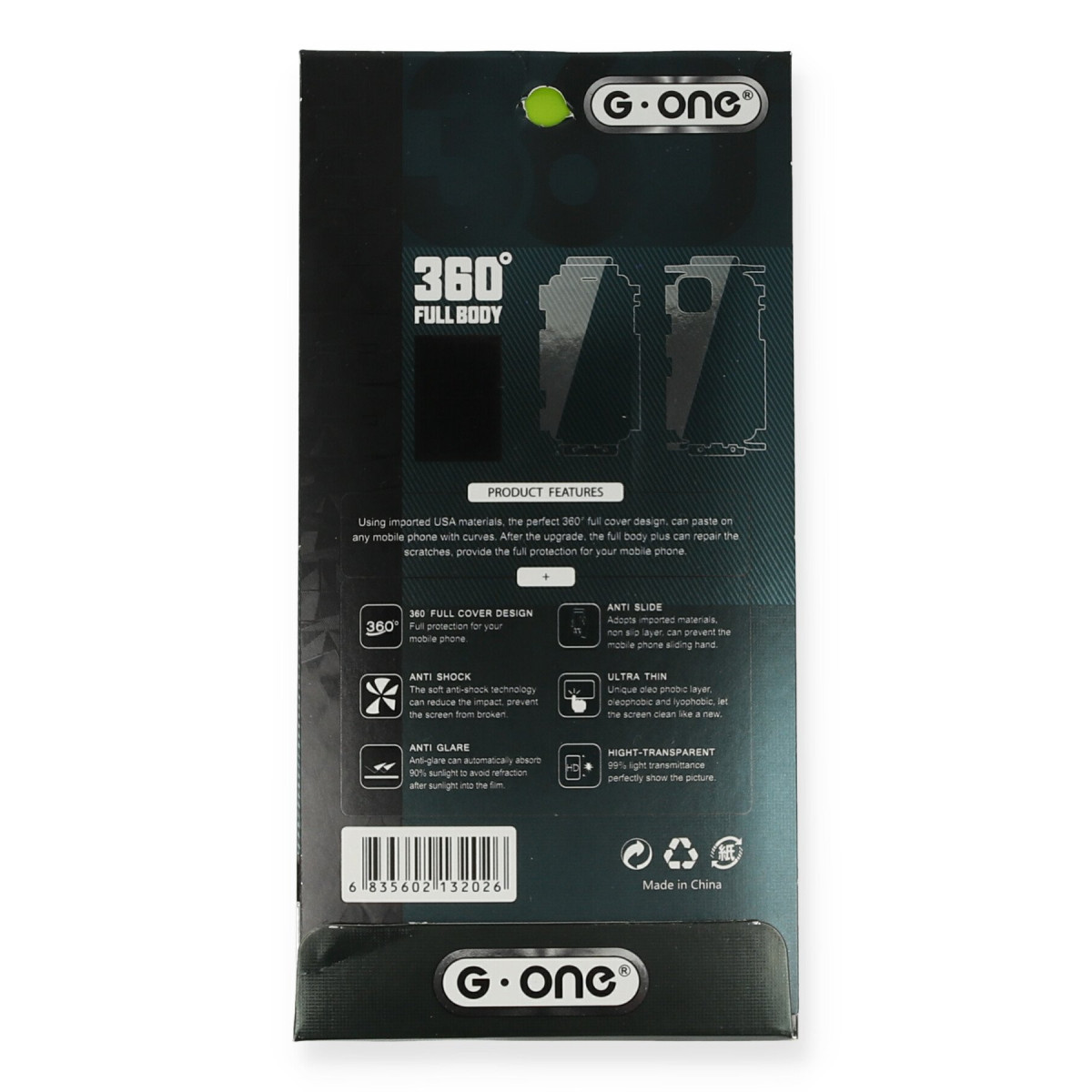 Newface Apple iPhone 13 Pro Max 360 Full Body Arka Koruyucu — görsel 12