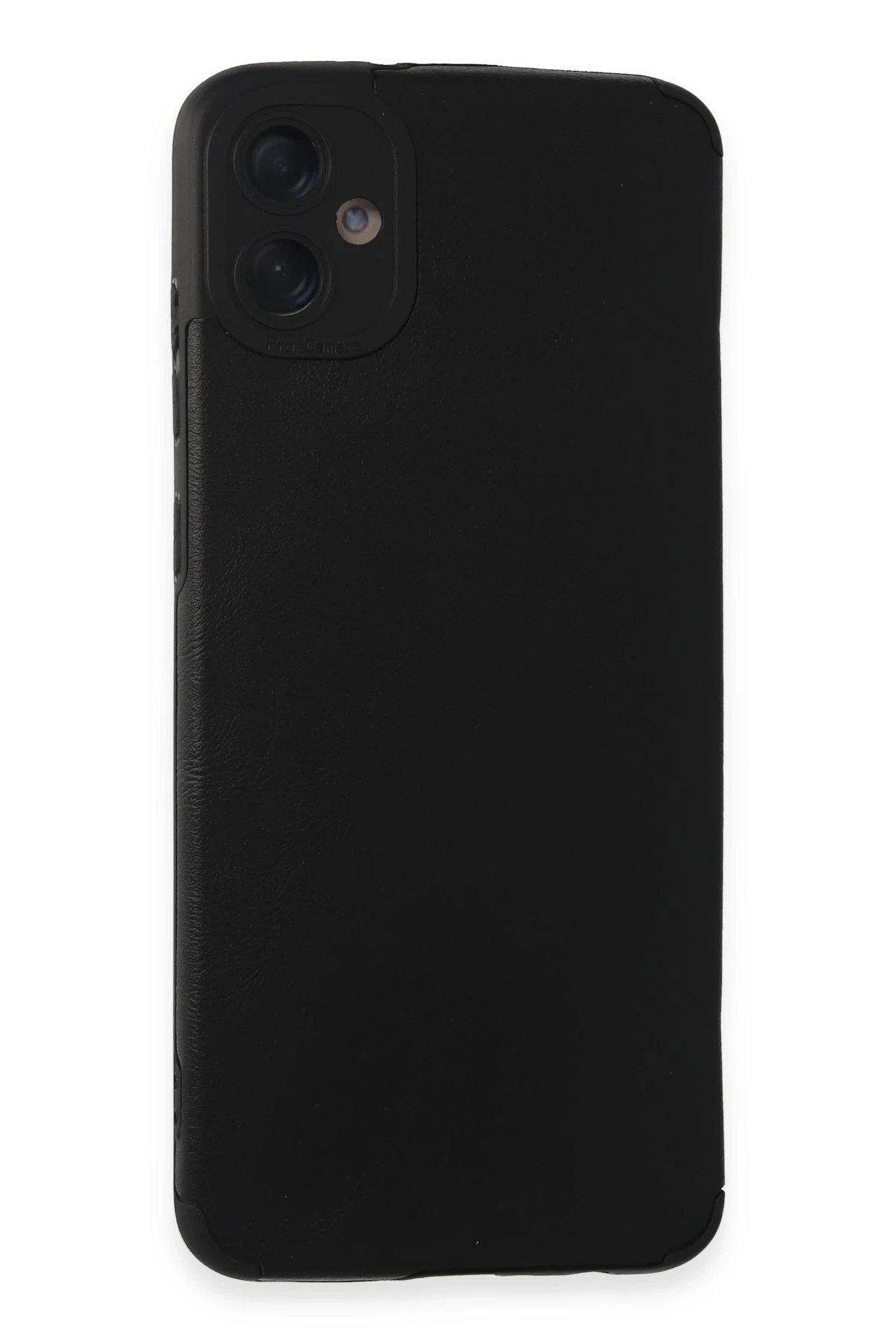 Newface Samsung Galaxy A05 Kılıf Loop Deri Silikon - Siyah