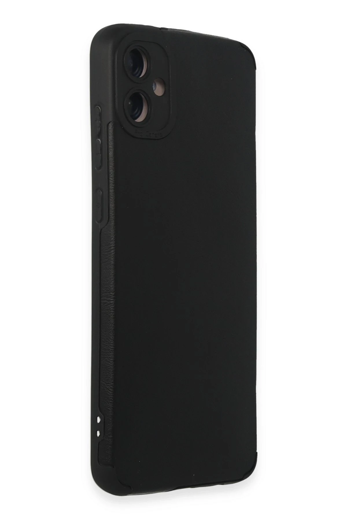 Newface Samsung Galaxy A05 Kılıf Loop Deri Silikon - Siyah