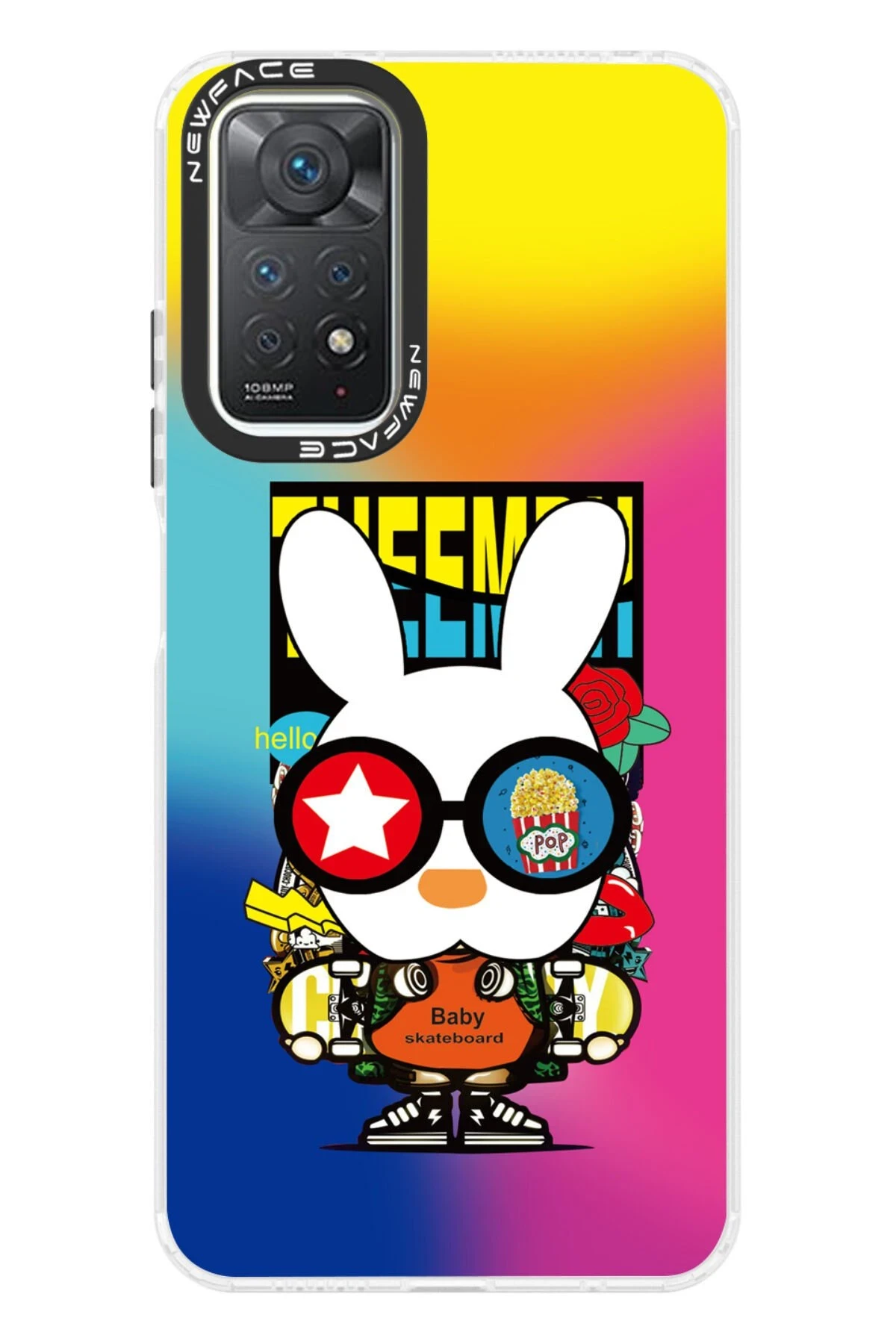 Newface Xiaomi Redmi Note 11 Pro Kılıf Estoril Desenli Kapak - Estoril - 10