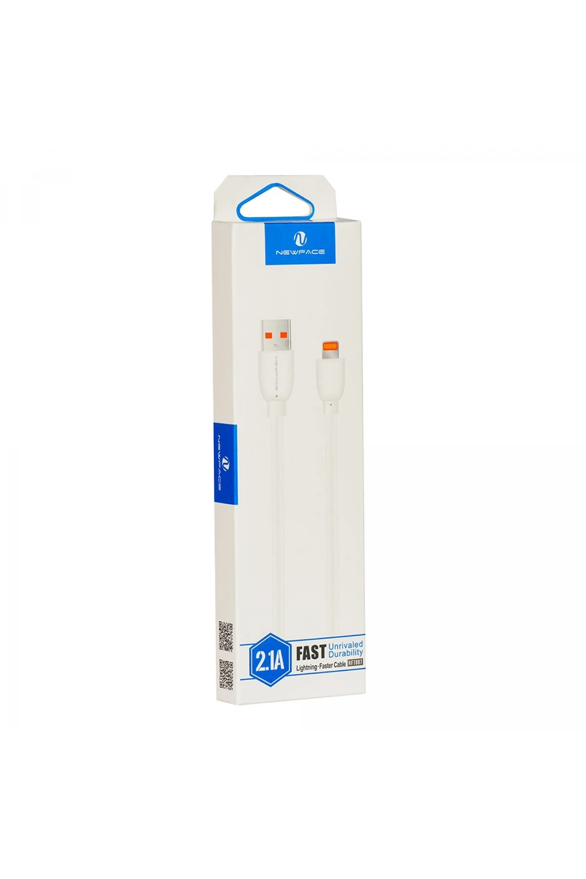 Newface NF7007 Lightning USB Kablo - Beyaz