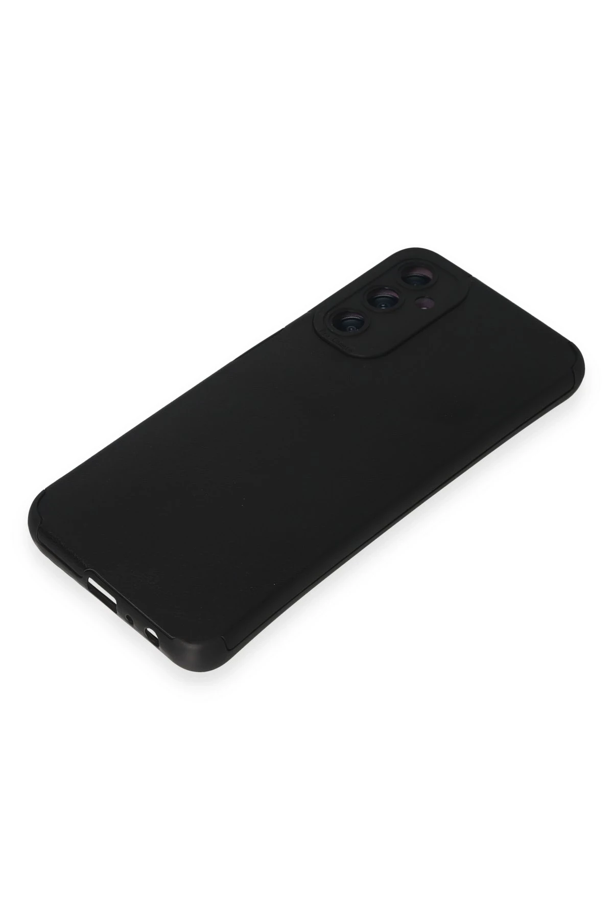 Newface Samsung Galaxy A05S Kılıf Loop Deri Silikon - Siyah