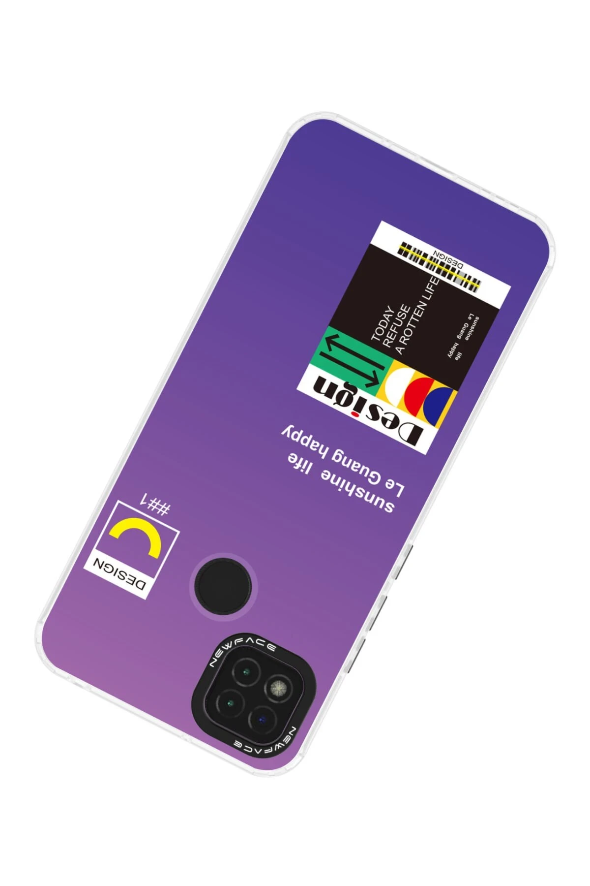Newface Xiaomi Redmi 9C Kılıf Estoril Desenli Kapak - Estoril - 4