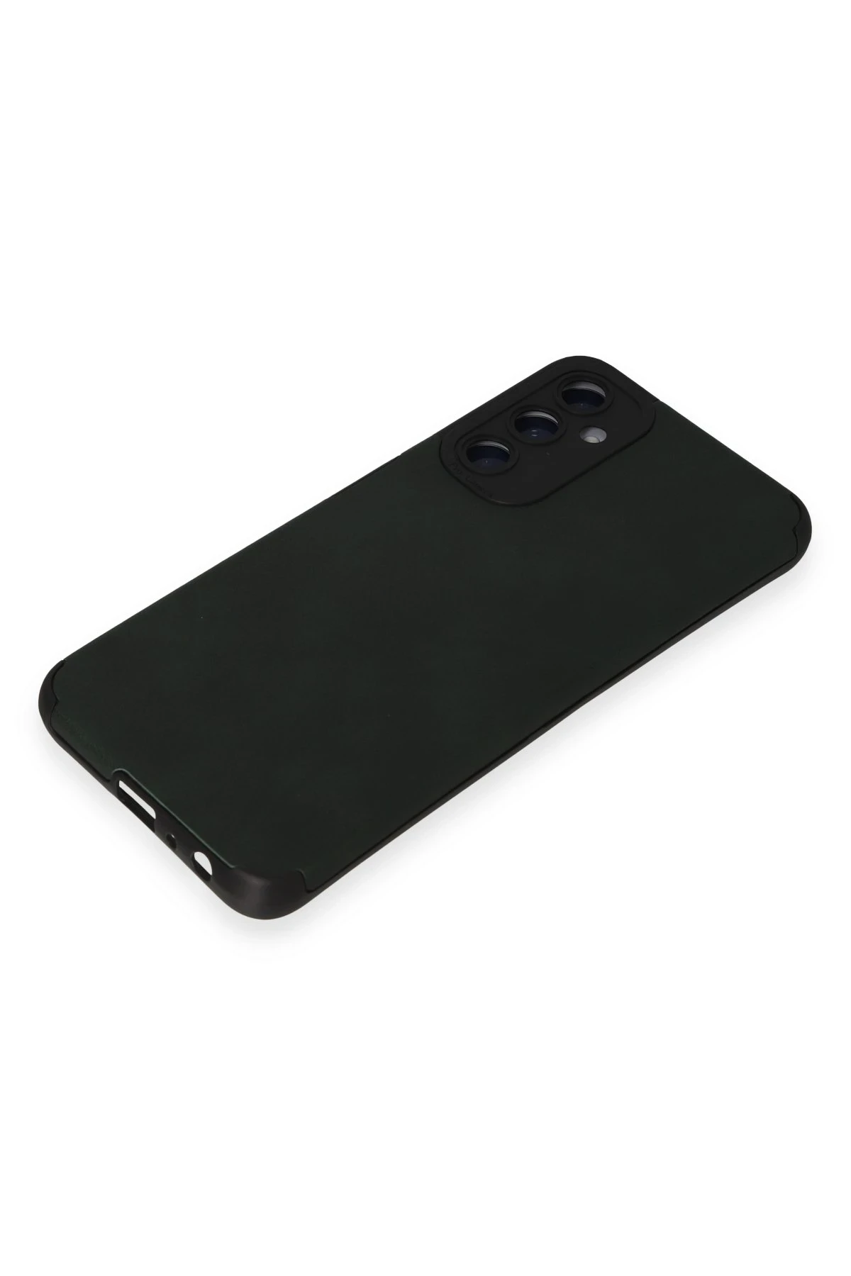 Newface Samsung Galaxy A05S Kılıf Loop Deri Silikon - Yeşil