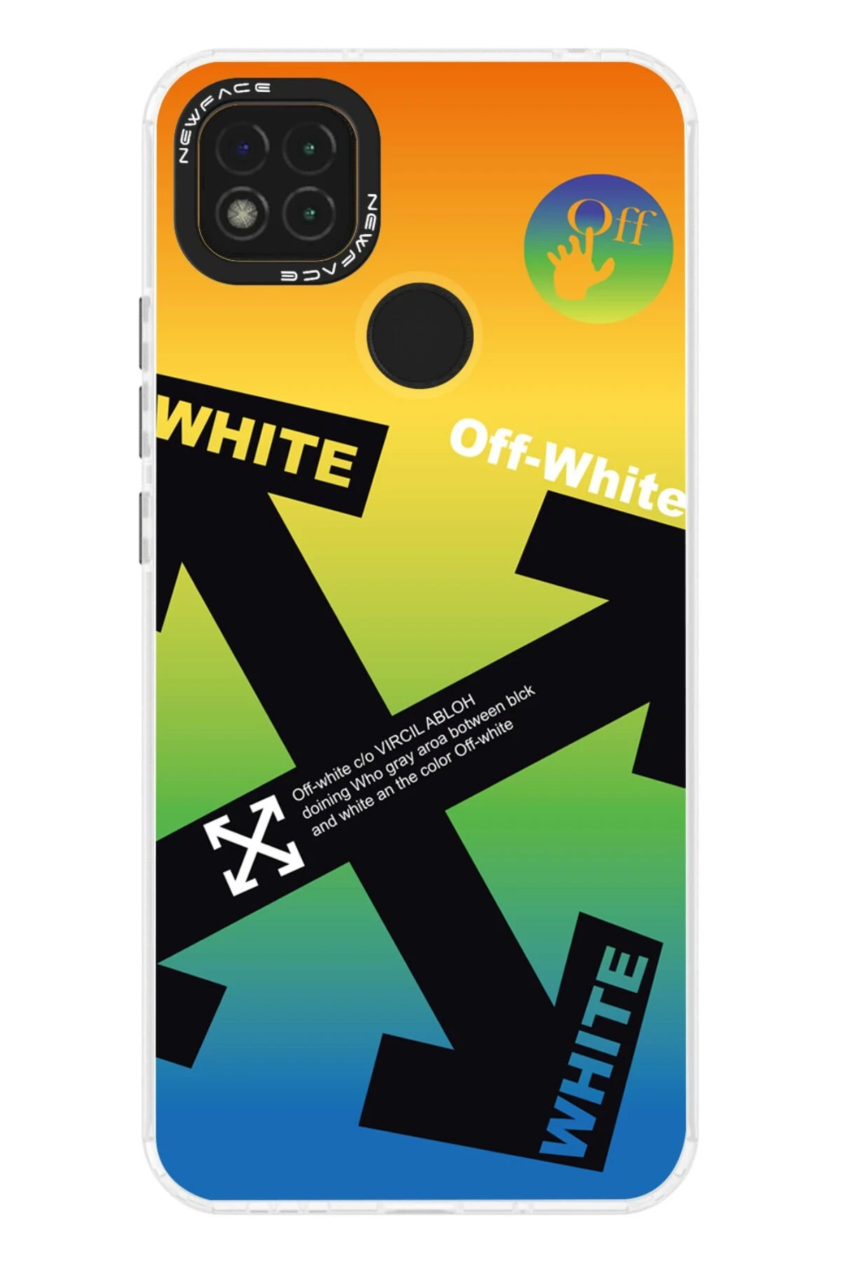Newface Xiaomi Redmi 9C Kılıf Estoril Desenli Kapak - Estoril - 5