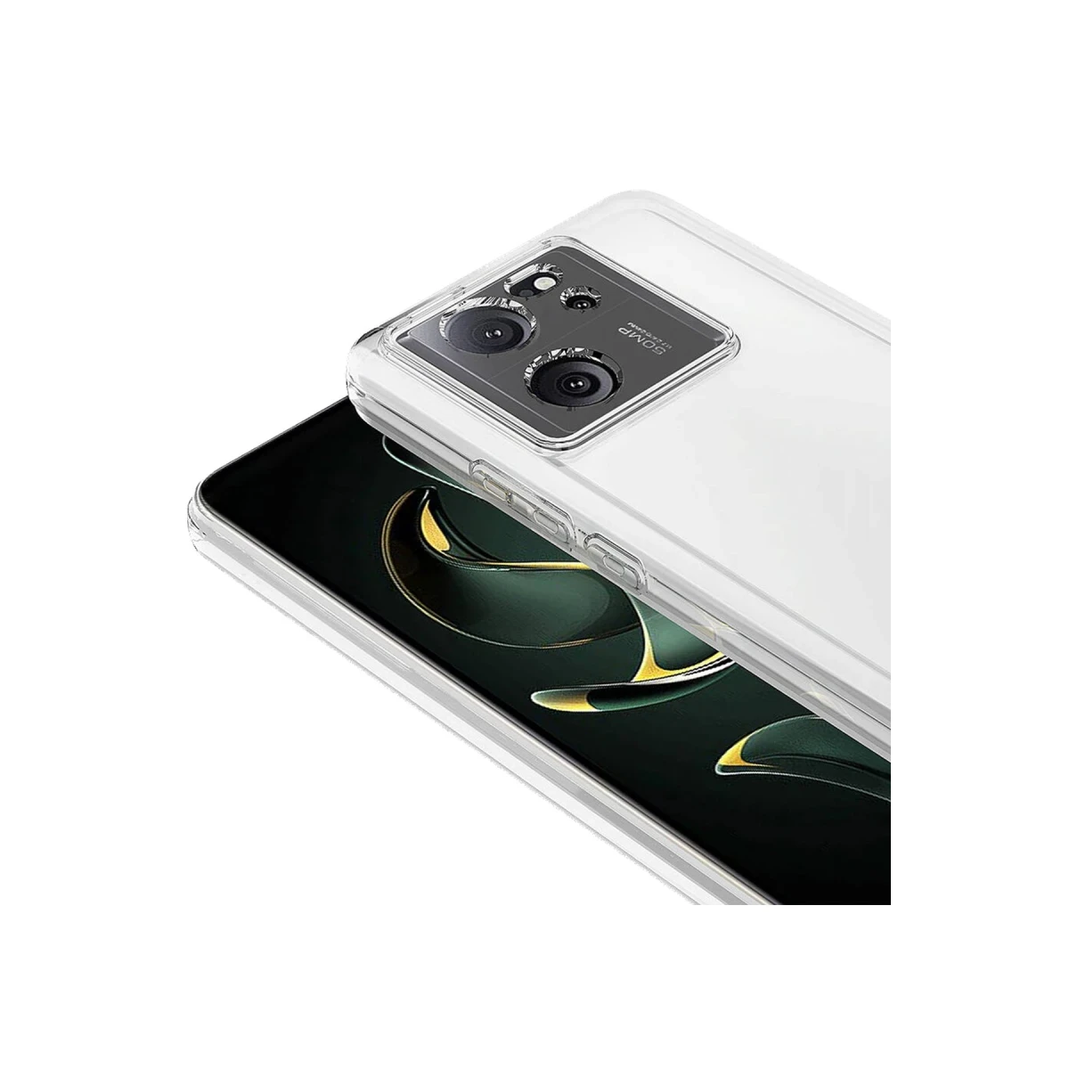 Newface Xiaomi Mi 13T Pro Kılıf Lüx Şeffaf Silikon — görsel 5