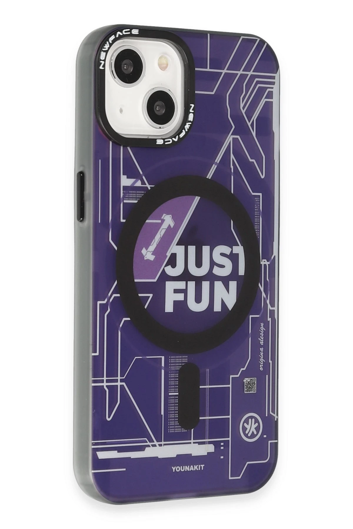 Newface Apple iPhone 15 Kılıf Venüs Magneticsafe Desenli Kapak - Venüs - 1