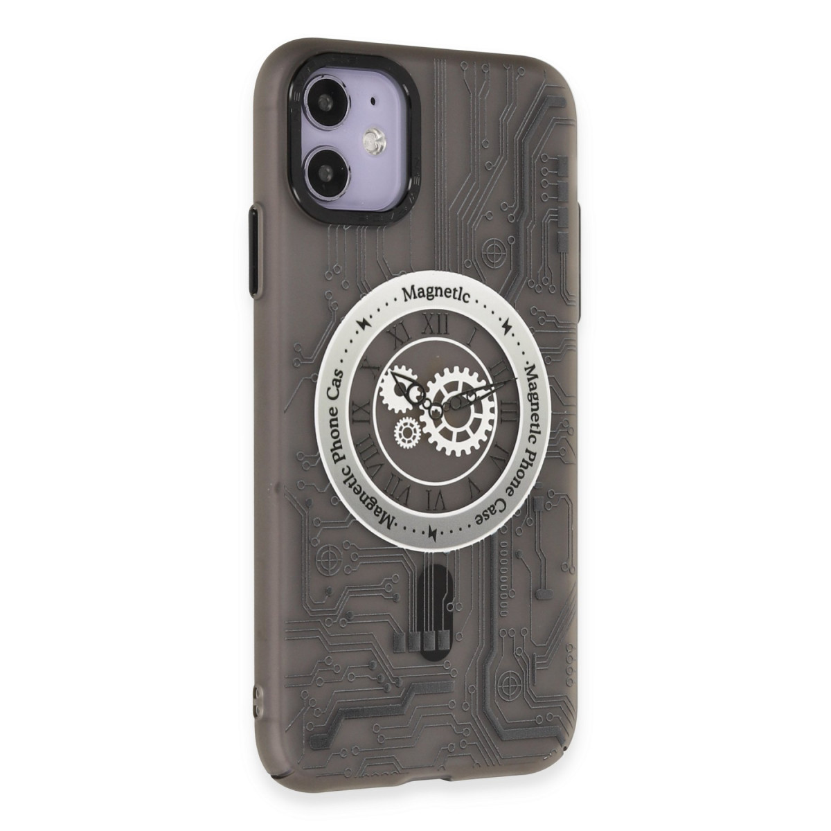 Newface Apple iPhone 11 Kılıf Apollo Magneticsafe Desenli Kapak - Apollo Siyah - 1 — görsel 11