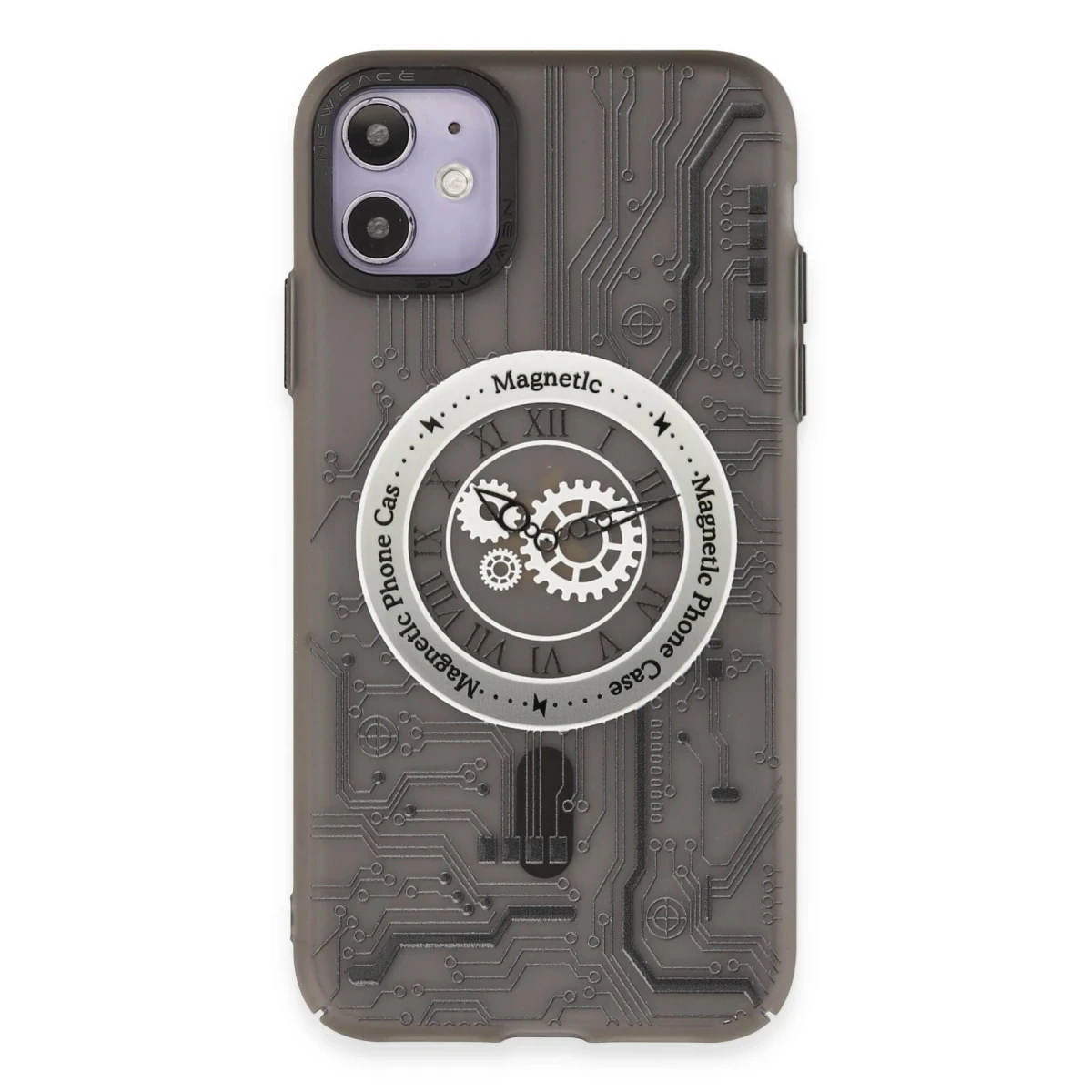 Newface Apple iPhone 11 Kılıf Apollo Magneticsafe Desenli Kapak - Apollo Siyah - 1 — görsel 7