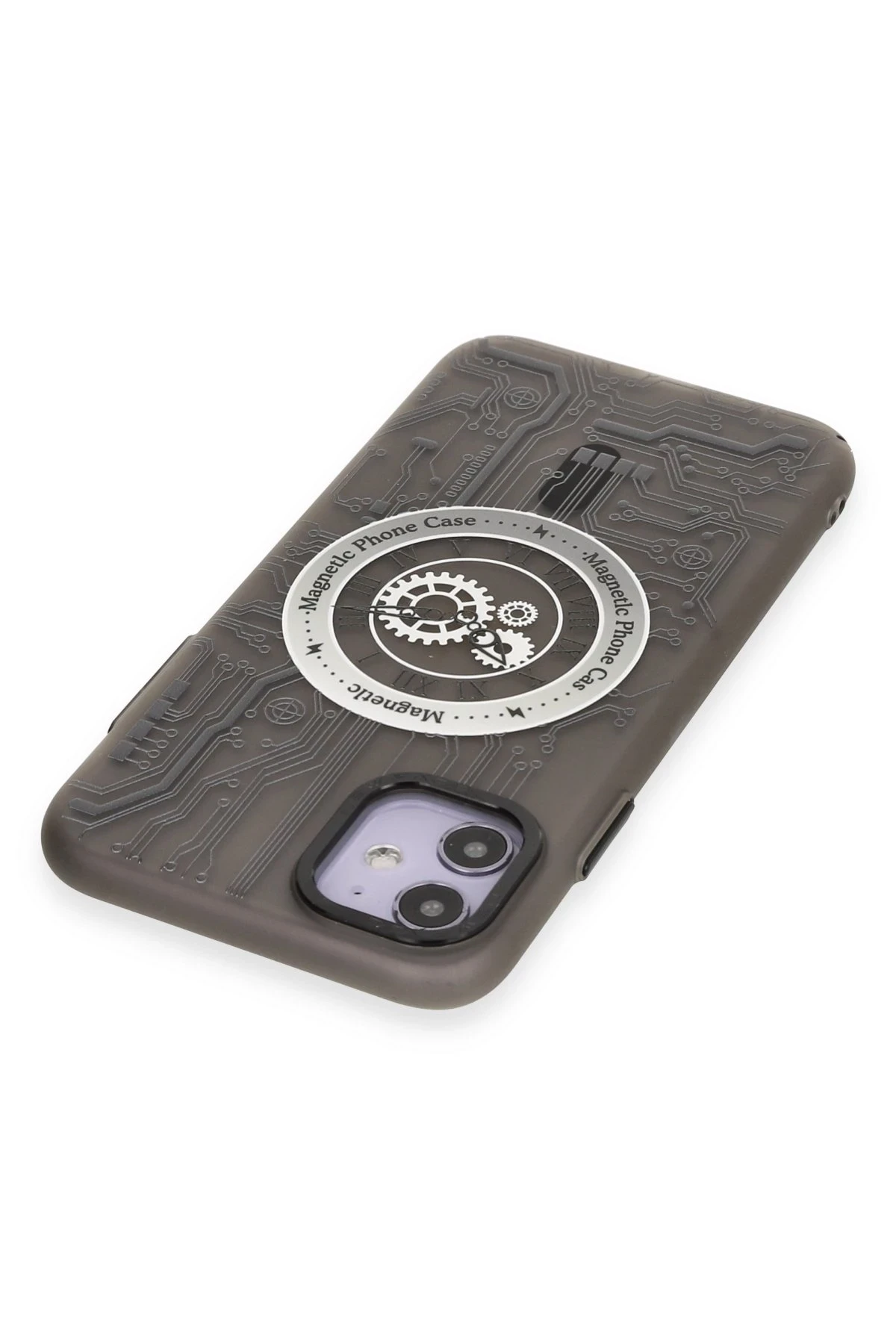 Newface Apple iPhone 11 Kılıf Apollo Magneticsafe Desenli Kapak - Apollo Siyah - 1 — görsel 3
