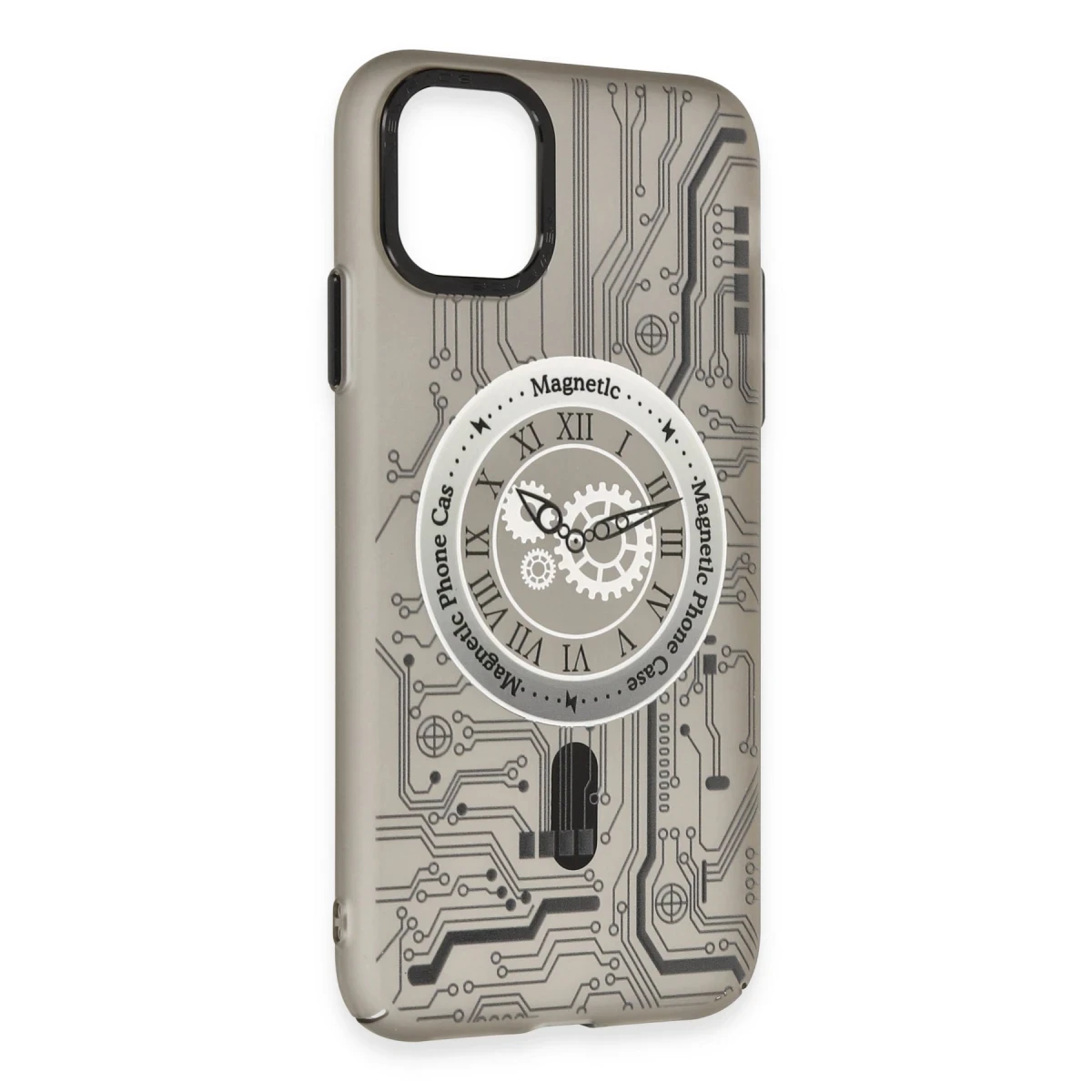 Newface Apple iPhone 11 Kılıf Apollo Magneticsafe Desenli Kapak - Apollo Siyah - 1 — görsel 10