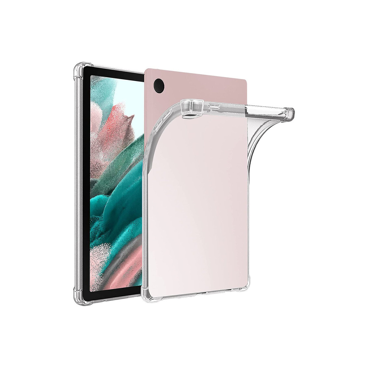 Newface Samsung Galaxy Tab A9 Kılıf Anti Shock Tablet Silikon - Şeffaf — görsel 3
