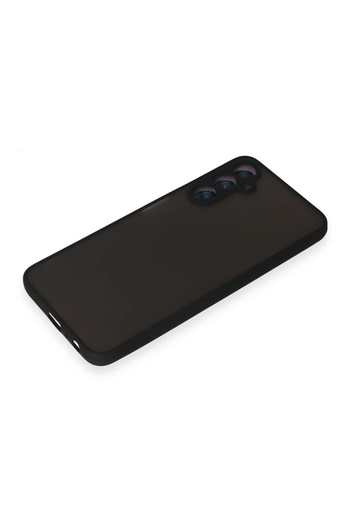 Newface Samsung Galaxy A05S Kılıf Montreal Silikon Kapak - Siyah — görsel 4