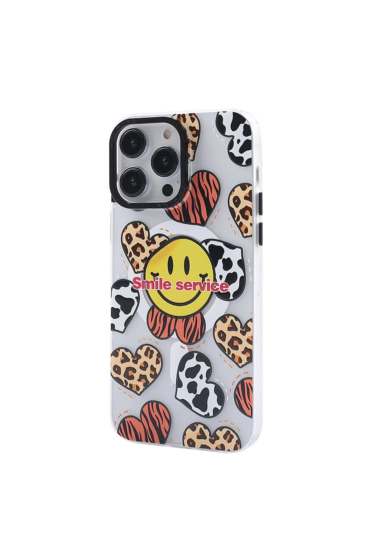Newface iPhone 12 Pro Max Kılıf Apollo Magneticsafe Desenli Kapak - Apollo Şeffaf - 2