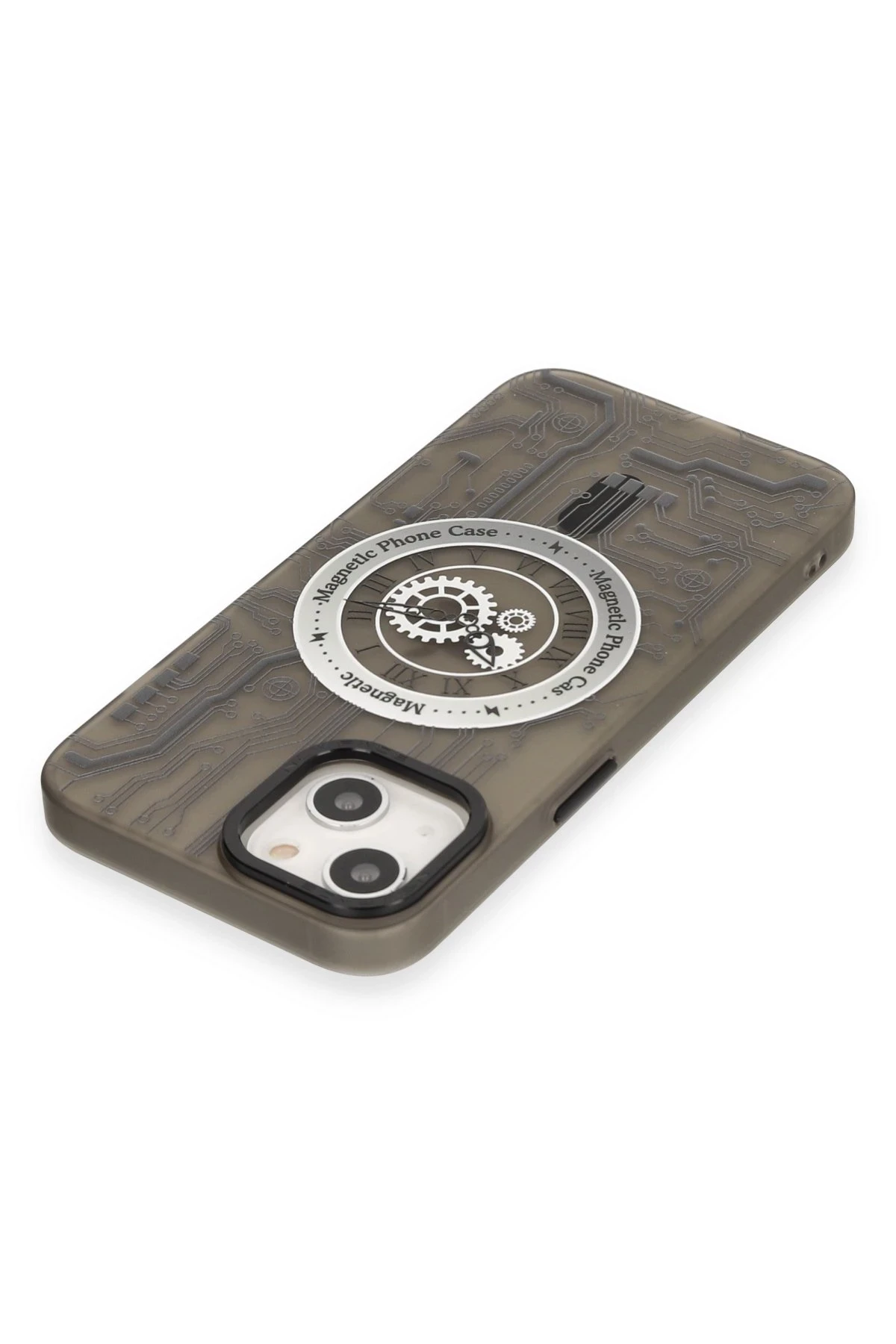 Newface Apple iPhone 14 Kılıf Apollo Magneticsafe Desenli Kapak - Apollo Siyah - 1 — görsel 3