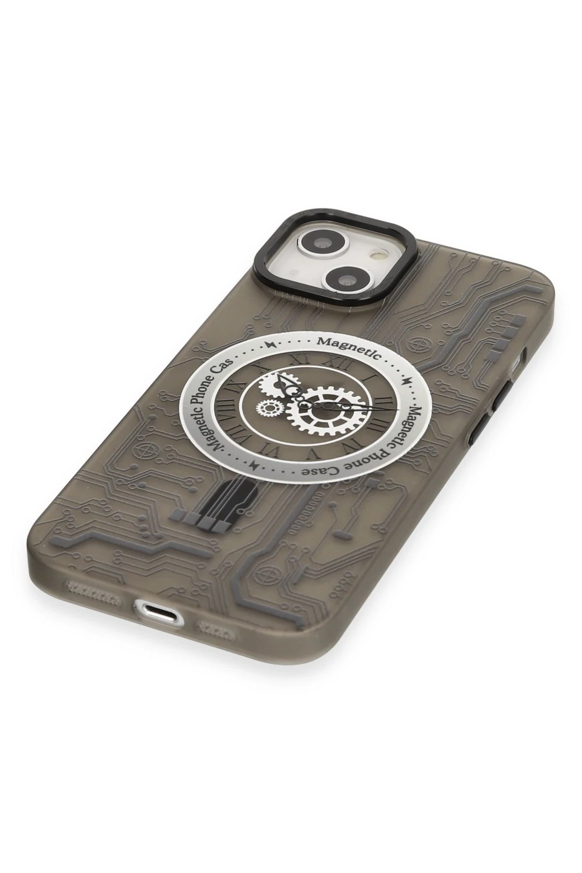 Newface Apple iPhone 14 Kılıf Apollo Magneticsafe Desenli Kapak - Apollo Siyah - 1 — görsel 4