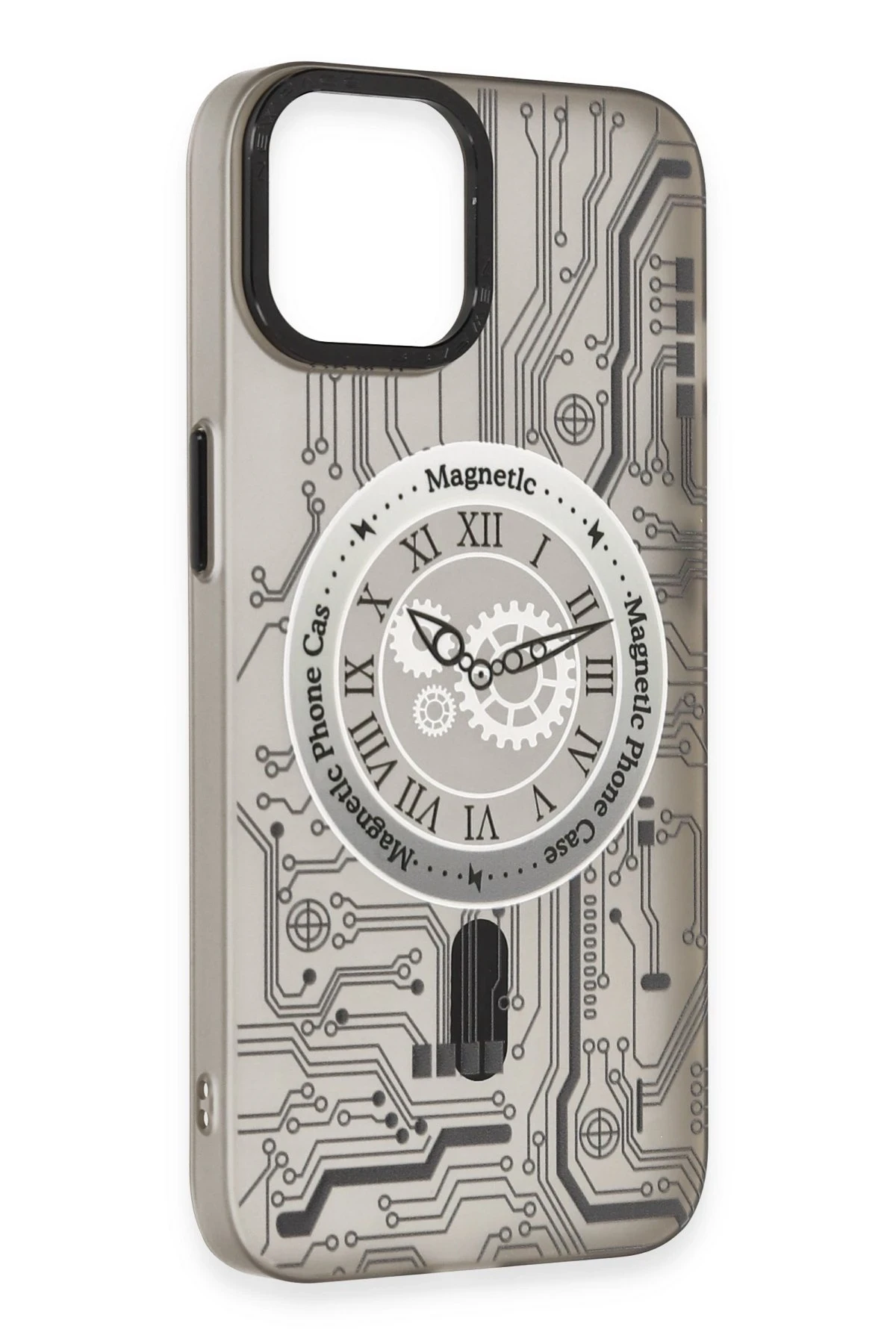 Newface Apple iPhone 14 Kılıf Apollo Magneticsafe Desenli Kapak - Apollo Siyah - 1 — görsel 5