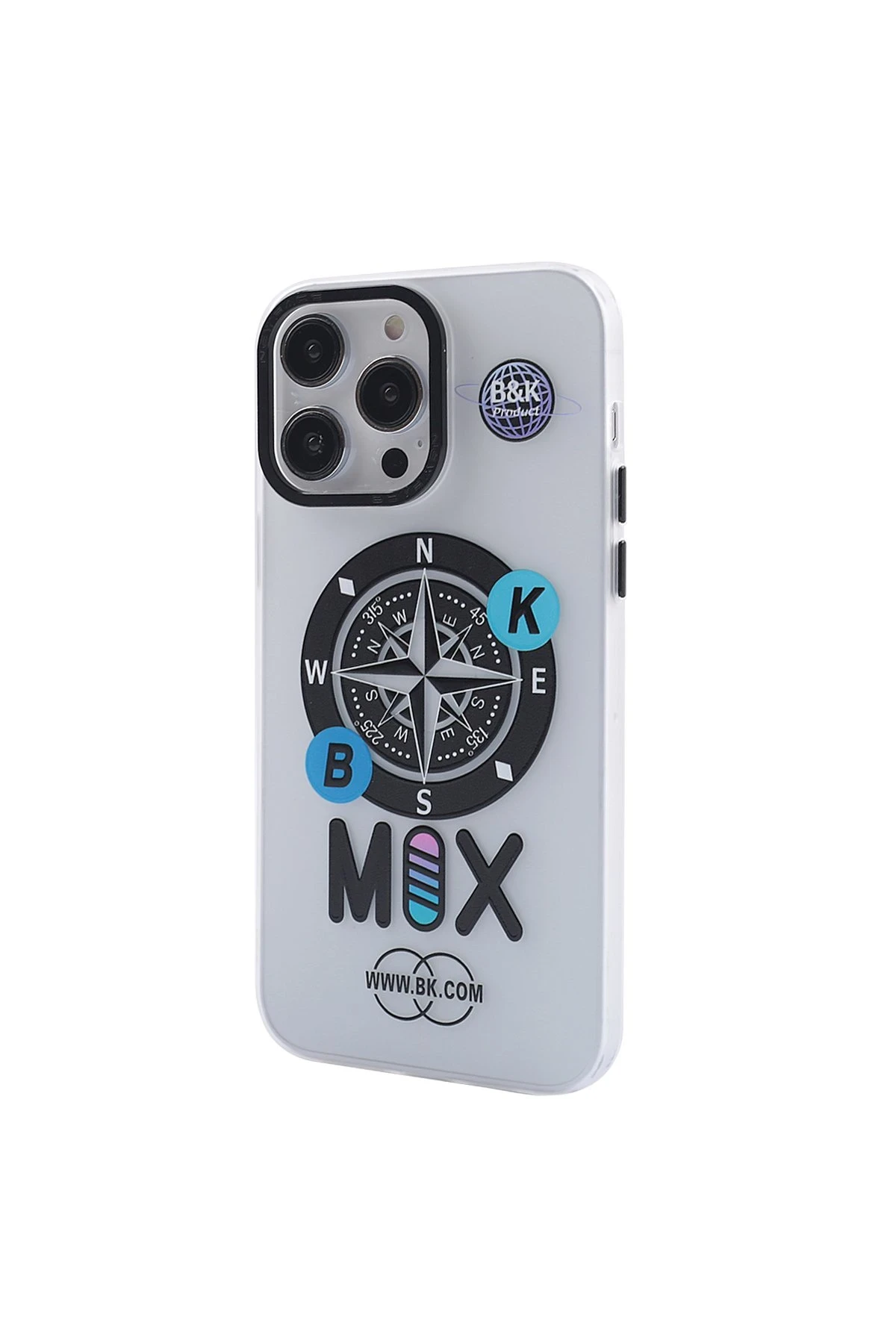Newface iPhone 14 Pro Kılıf Apollo Magneticsafe Desenli Kapak - Apollo Şeffaf - 3