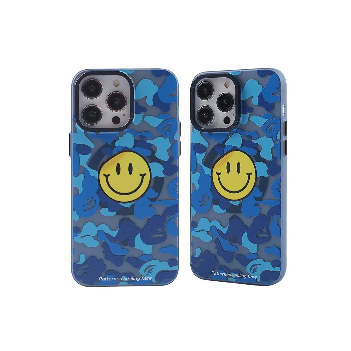 Newface Apple iPhone 14 Pro Max Kılıf Apollo Magneticsafe Desenli Kapak - Apollo Mavi - 1