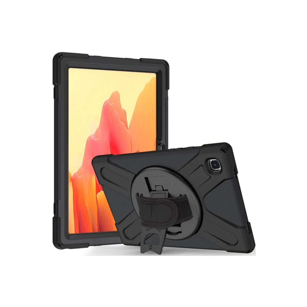 Newface Samsung Galaxy T220 Tab A7 Lite 8.7 Kılıf Amazing Tablet Kapak - Siyah — görsel 5
