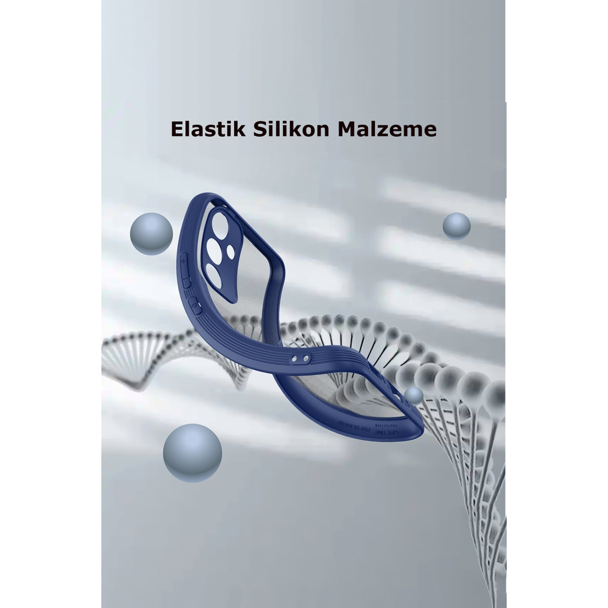 Newface Samsung Galaxy A14 4G Kılıf Platin Silikon - Yeşil — görsel 10