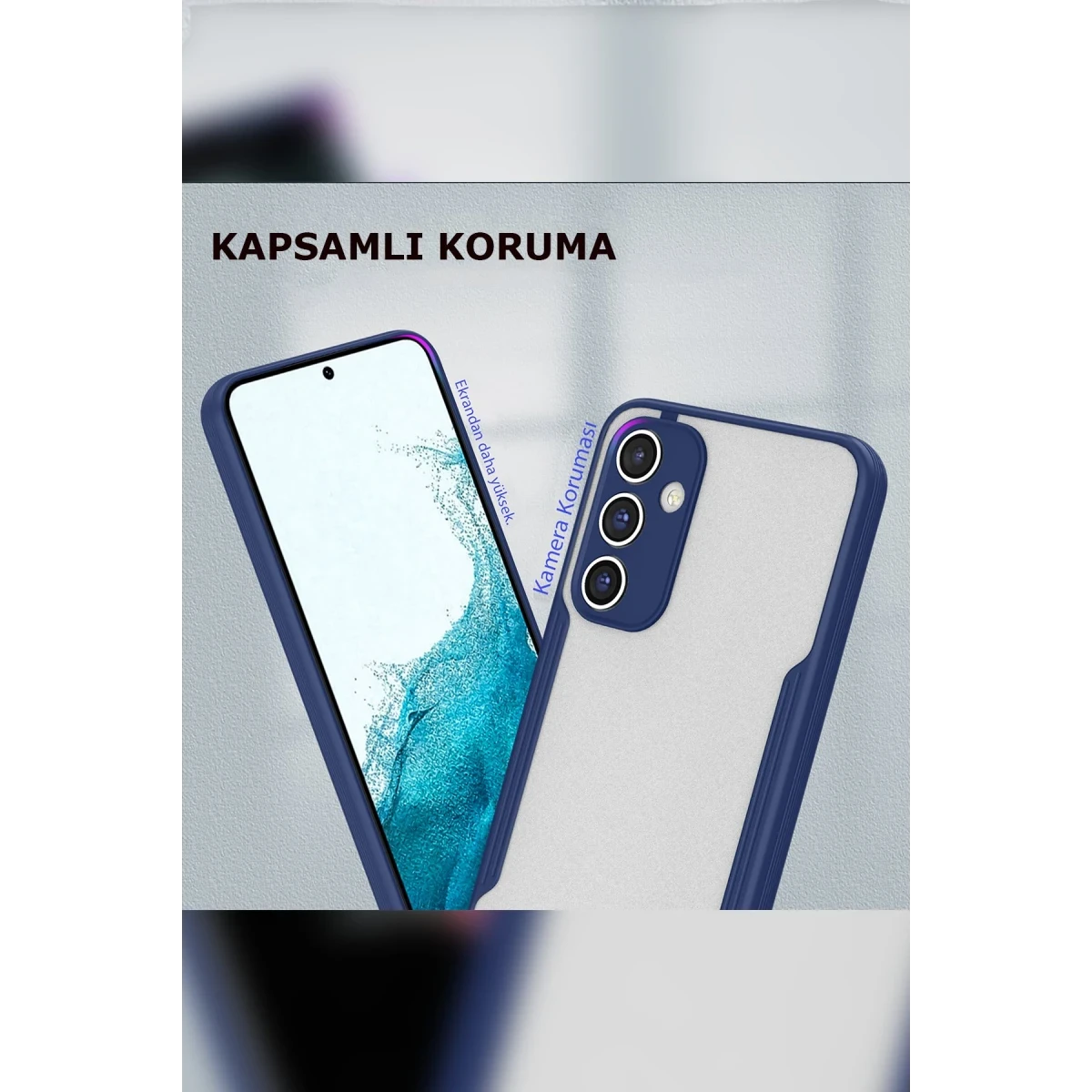 Newface Samsung Galaxy A14 4G Kılıf Platin Silikon - Yeşil — görsel 7