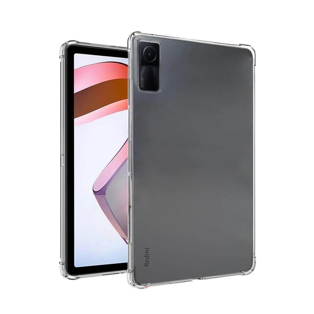Newface Xiaomi Redmi Pad SE Kılıf Anti Shock Tablet Silikon - Şeffaf — görsel 4