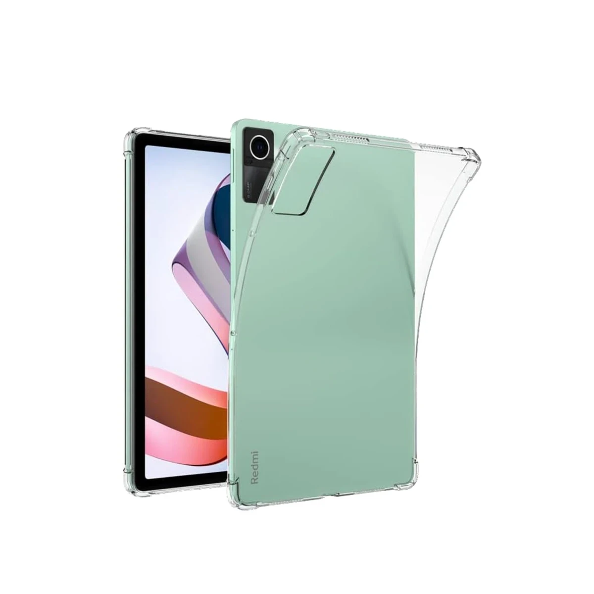 Newface Xiaomi Redmi Pad SE Kılıf Anti Shock Tablet Silikon - Şeffaf — görsel 6