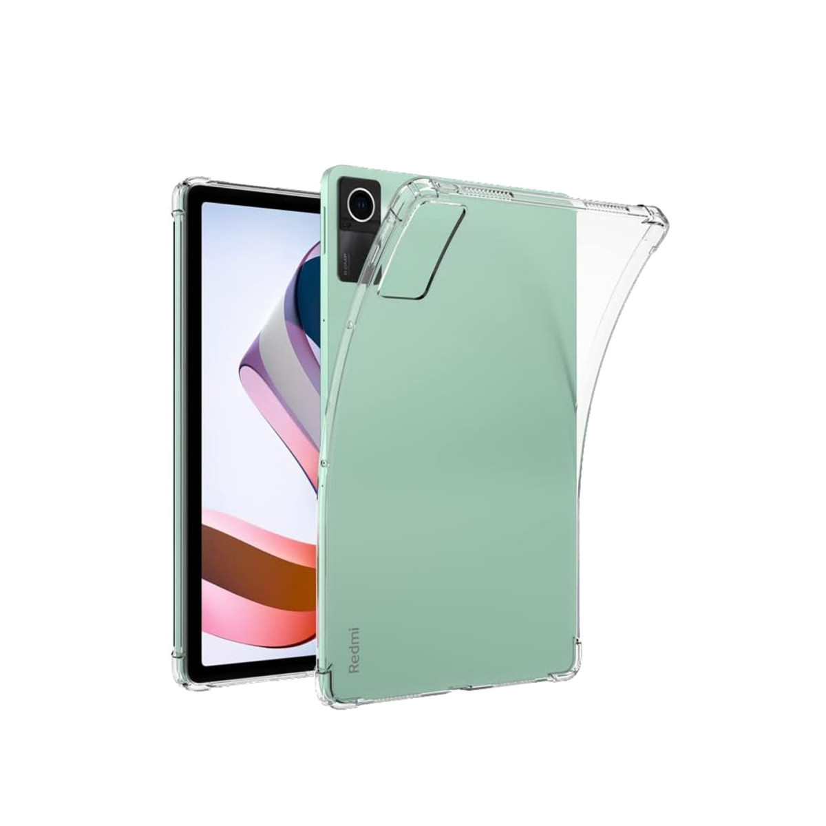 Newface Xiaomi Redmi Pad SE Kılıf Anti Shock Tablet Silikon - Şeffaf — görsel 9