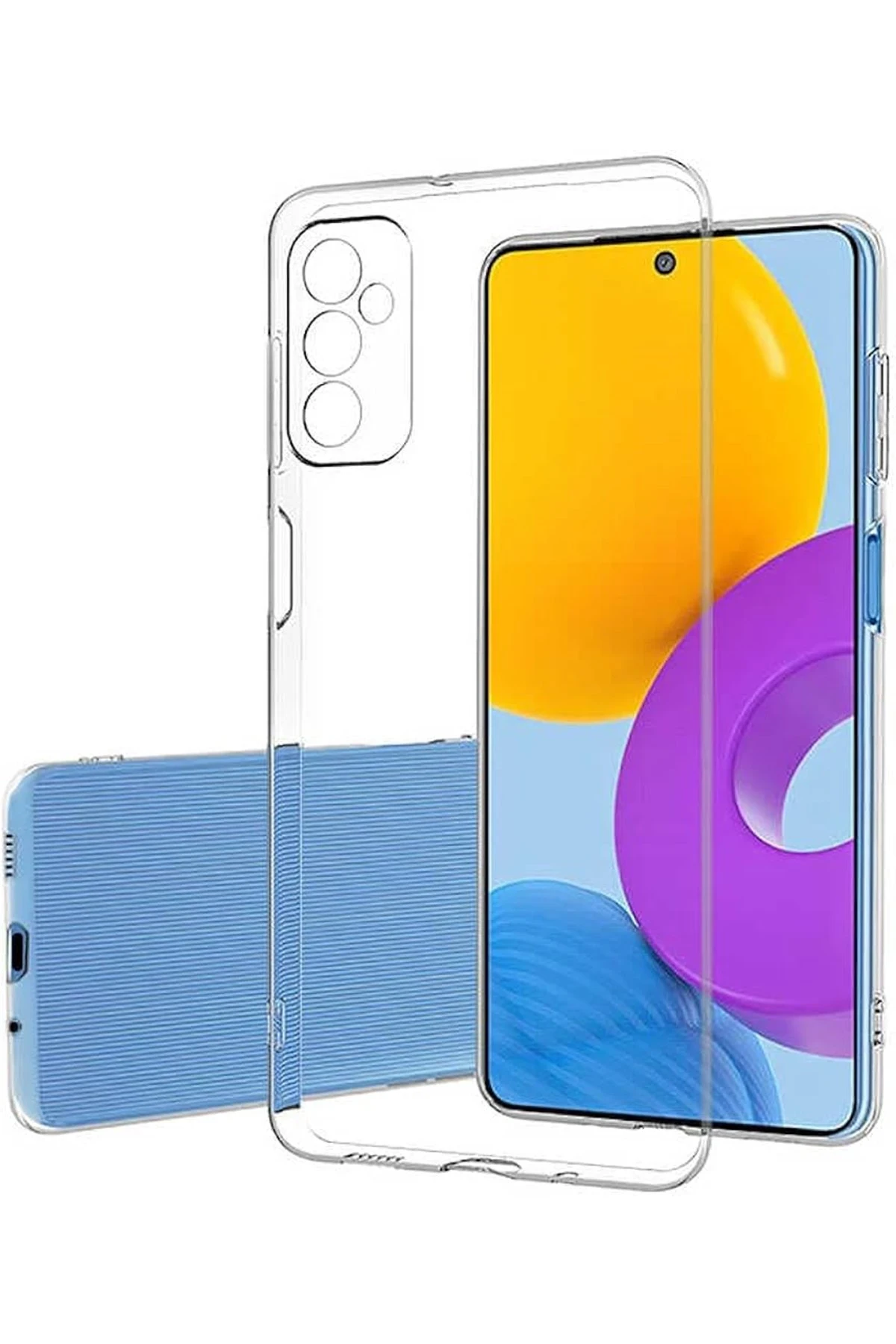 Newface Samsung Galaxy S23 FE Kılıf Lüx Şeffaf Silikon