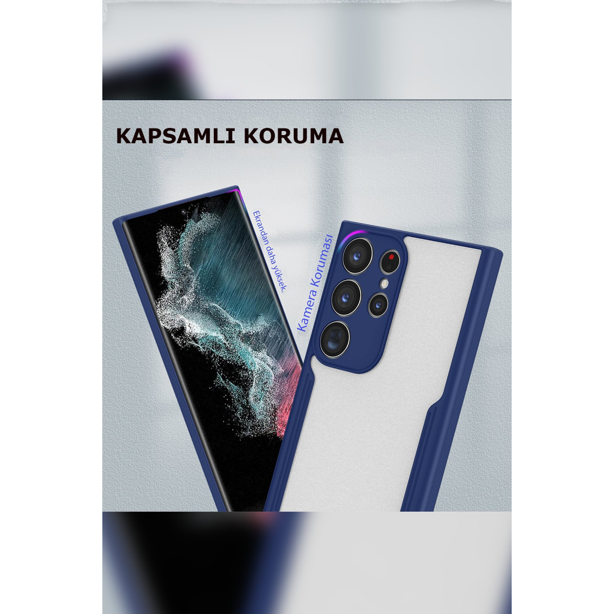 Newface Samsung Galaxy S23 Plus Kılıf Platin Silikon - Siyah — görsel 11